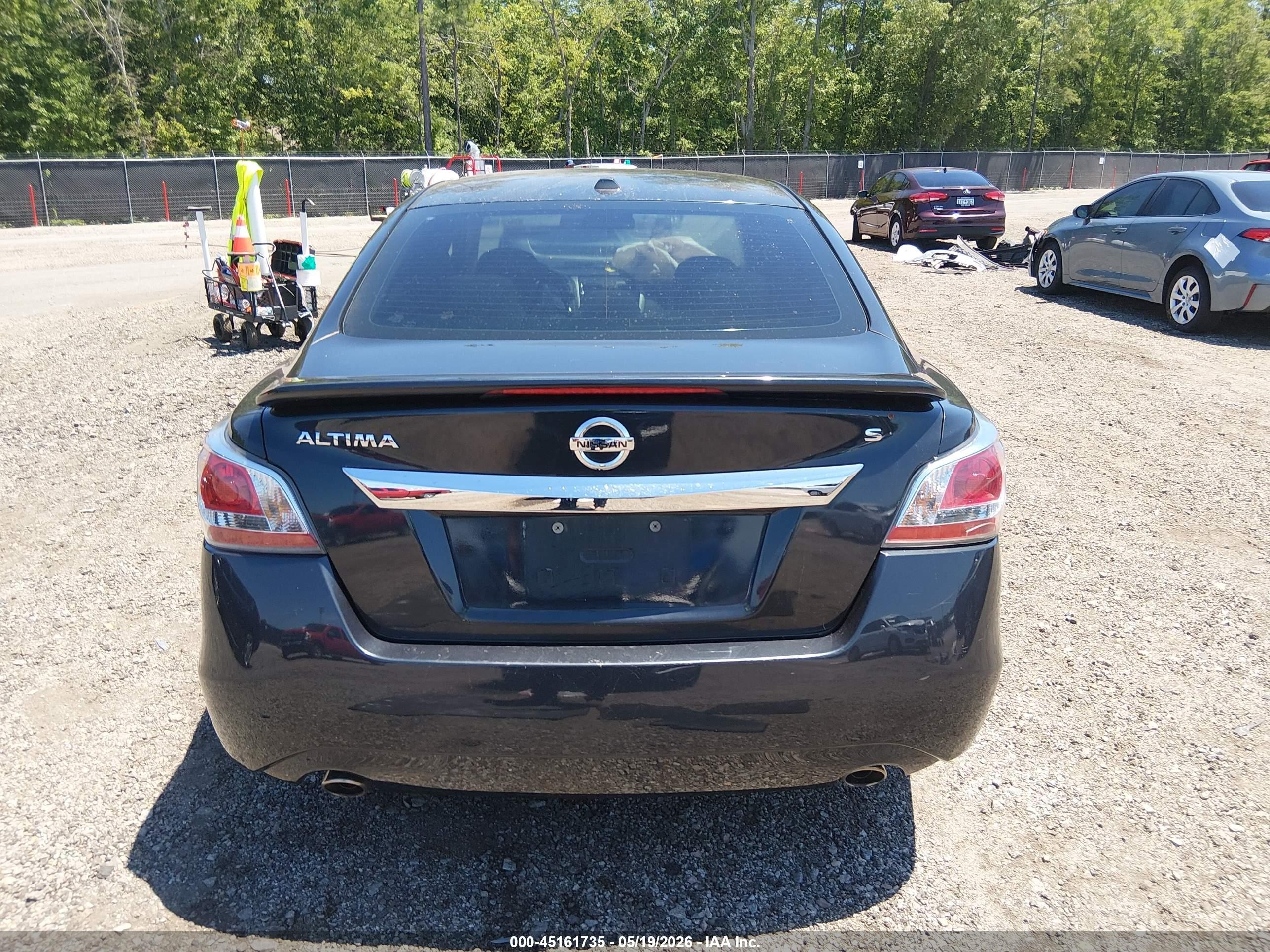 2015 Nissan Altima 2.5 S Black vin: 1N4AL3AP0FC441312