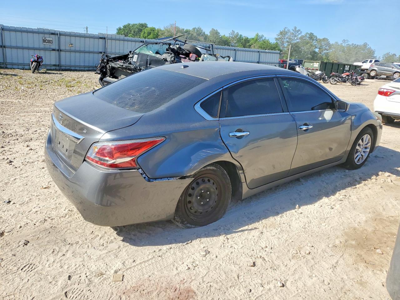 2015 Nissan Altima 2.5 S Gray vin: 1N4AL3AP0FC444713