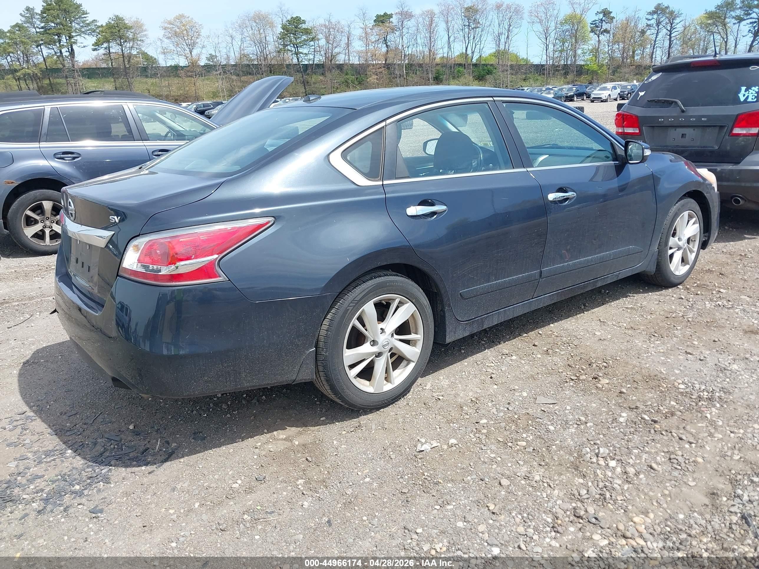 2015 Nissan Altima 2.5 Sv Black vin: 1N4AL3AP0FC447112