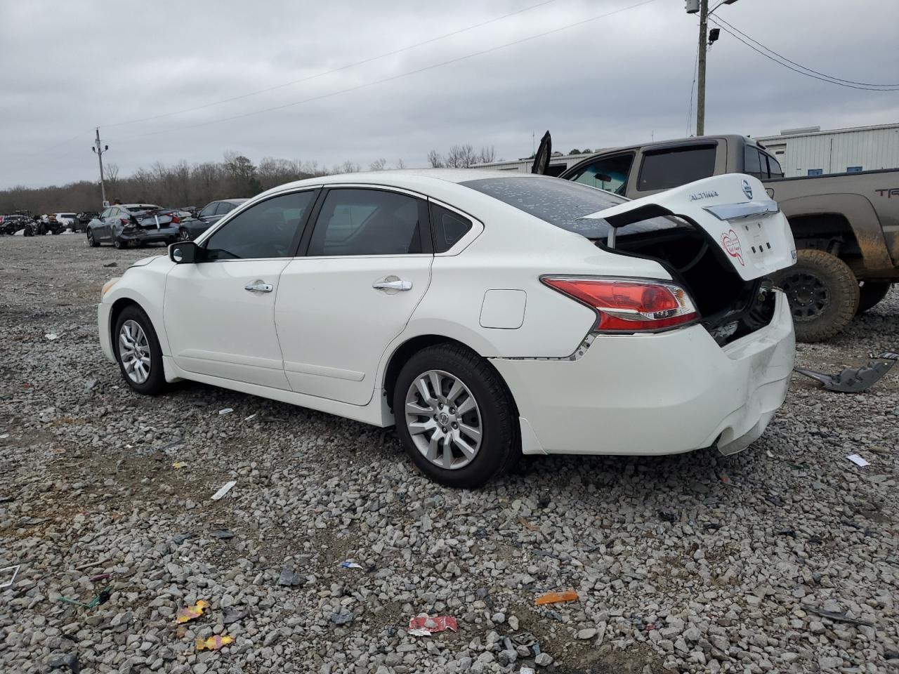 2015 Nissan Altima 2.5 White vin: 1N4AL3AP0FC450480