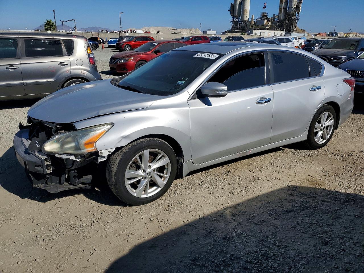 2015 Nissan Altima 2.5 Sv Silver vin: 1N4AL3AP0FC455422