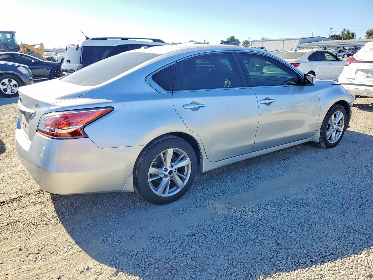2015 Nissan Altima 2.5 Sv Silver vin: 1N4AL3AP0FC455422