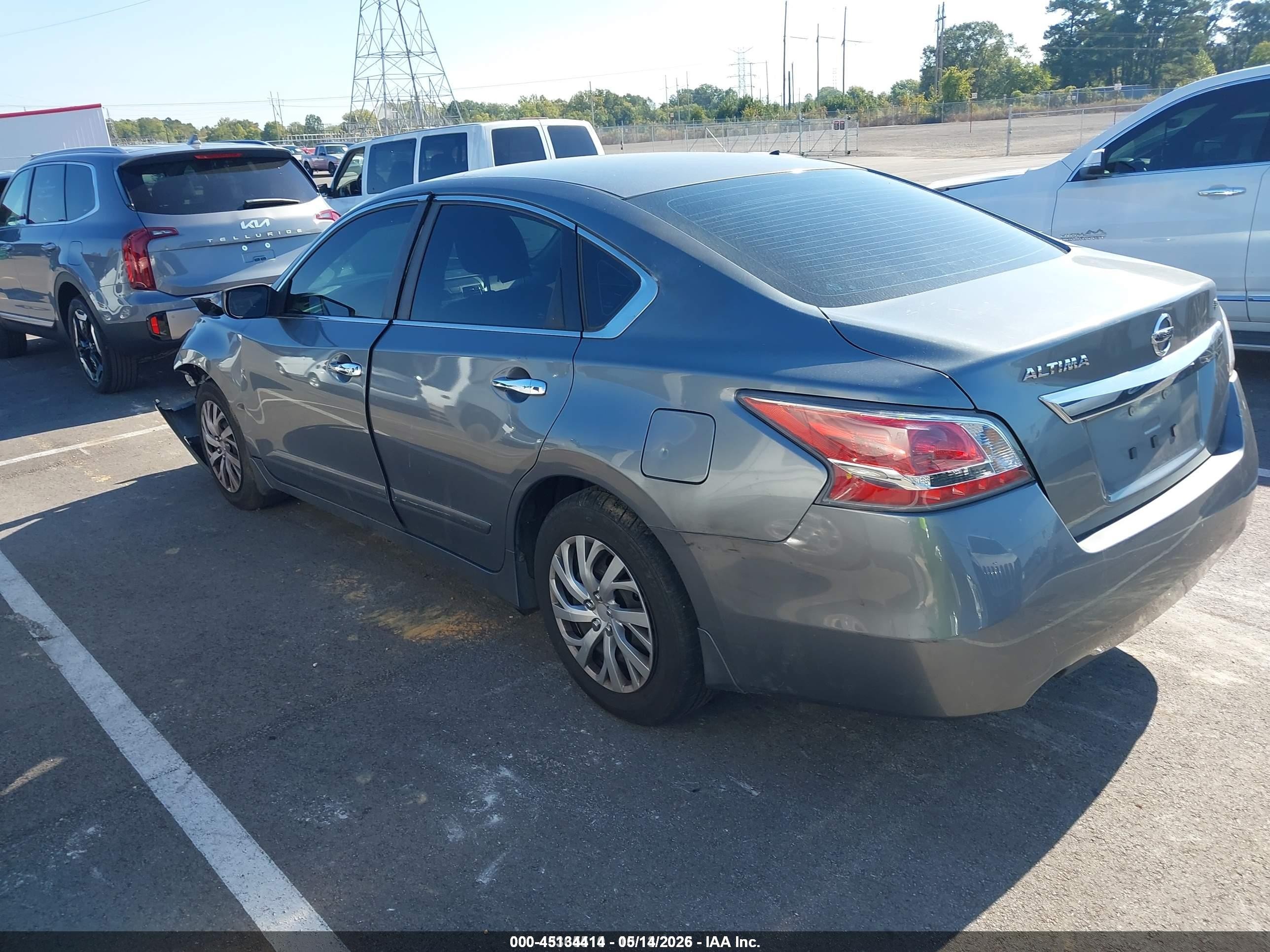 2015 Nissan Altima 2.5 S Gray vin: 1N4AL3AP0FC459275