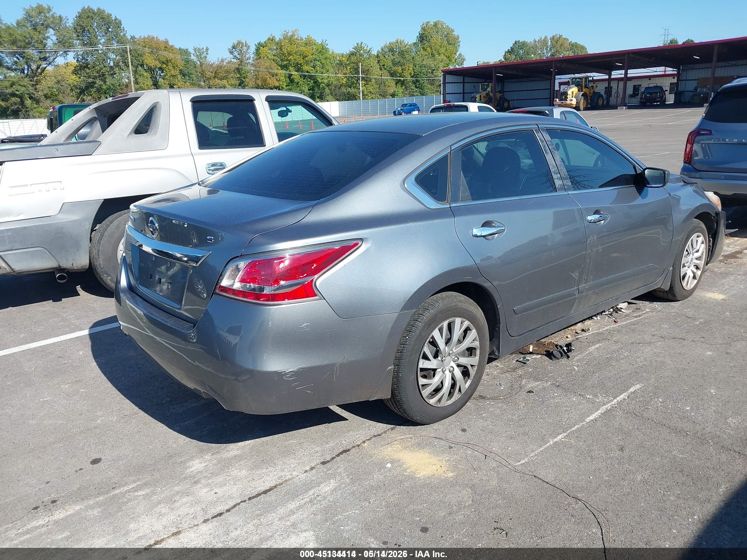 2015 Nissan Altima 2.5 S Gray vin: 1N4AL3AP0FC459275