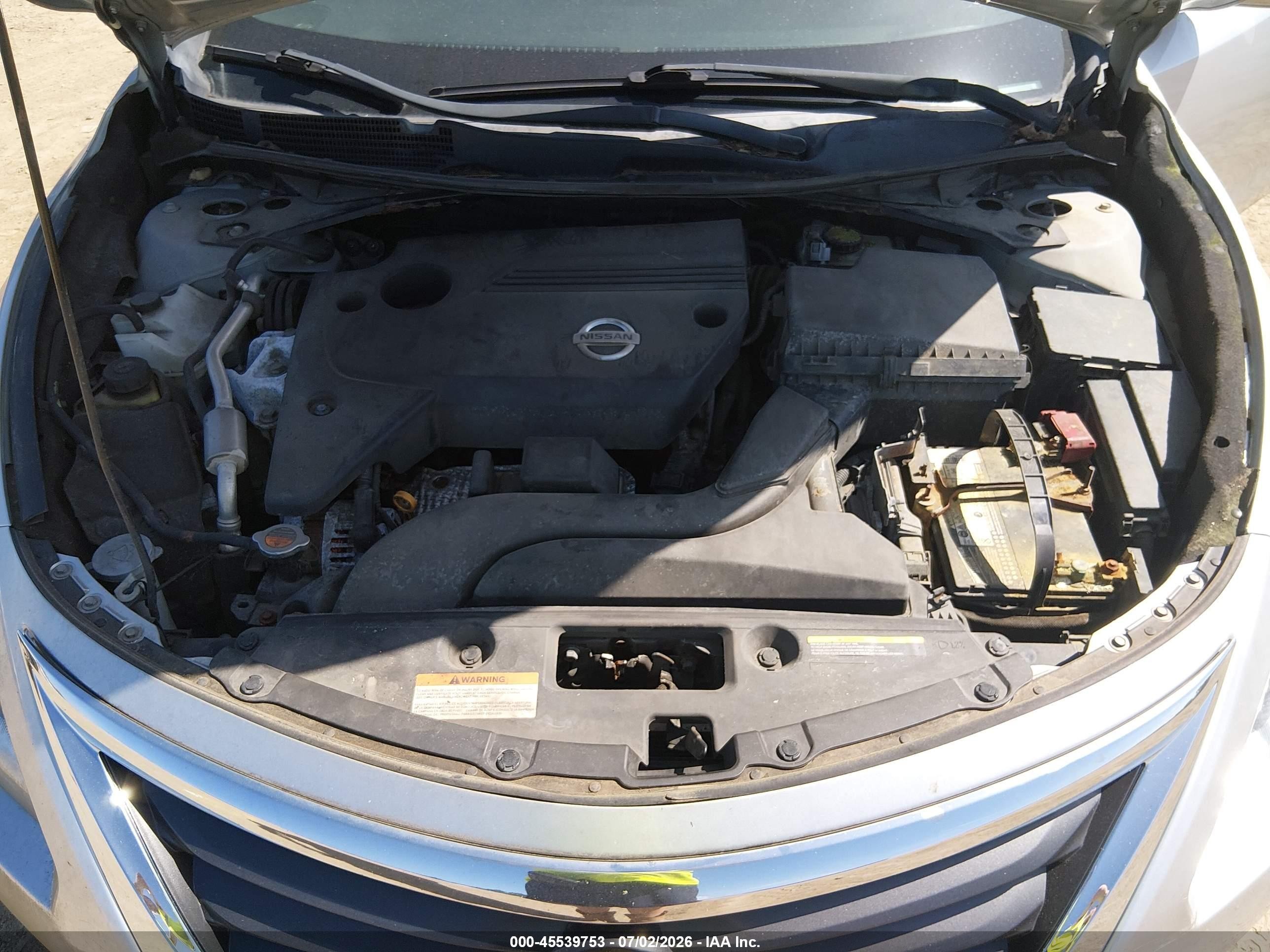 2015 Nissan Altima 2.5 S Silver vin: 1N4AL3AP0FC465500