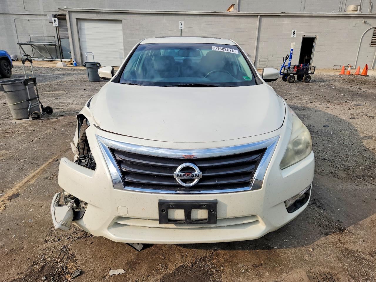 2015 Nissan Altima 2.5 Sv White vin: 1N4AL3AP0FC468106