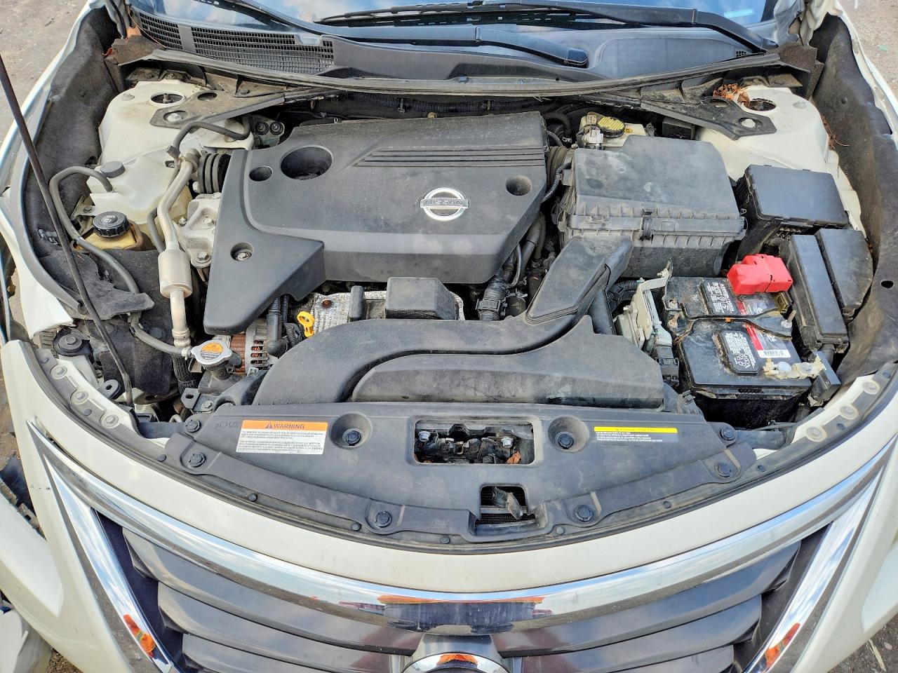 2015 Nissan Altima 2.5 Sv White vin: 1N4AL3AP0FC468106
