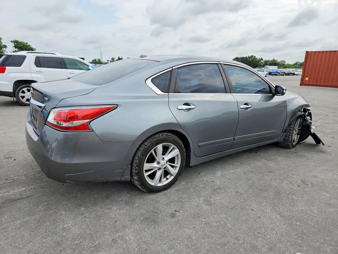 2015 Nissan Altima 2.5 Sv Gray vin: 1N4AL3AP0FC480143