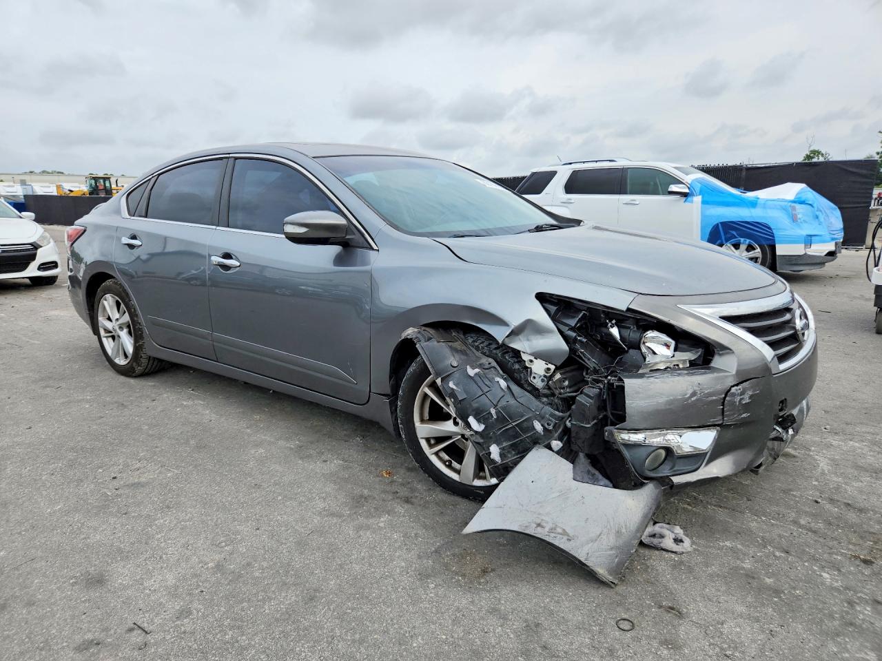 2015 Nissan Altima 2.5 Sv Gray vin: 1N4AL3AP0FC480143