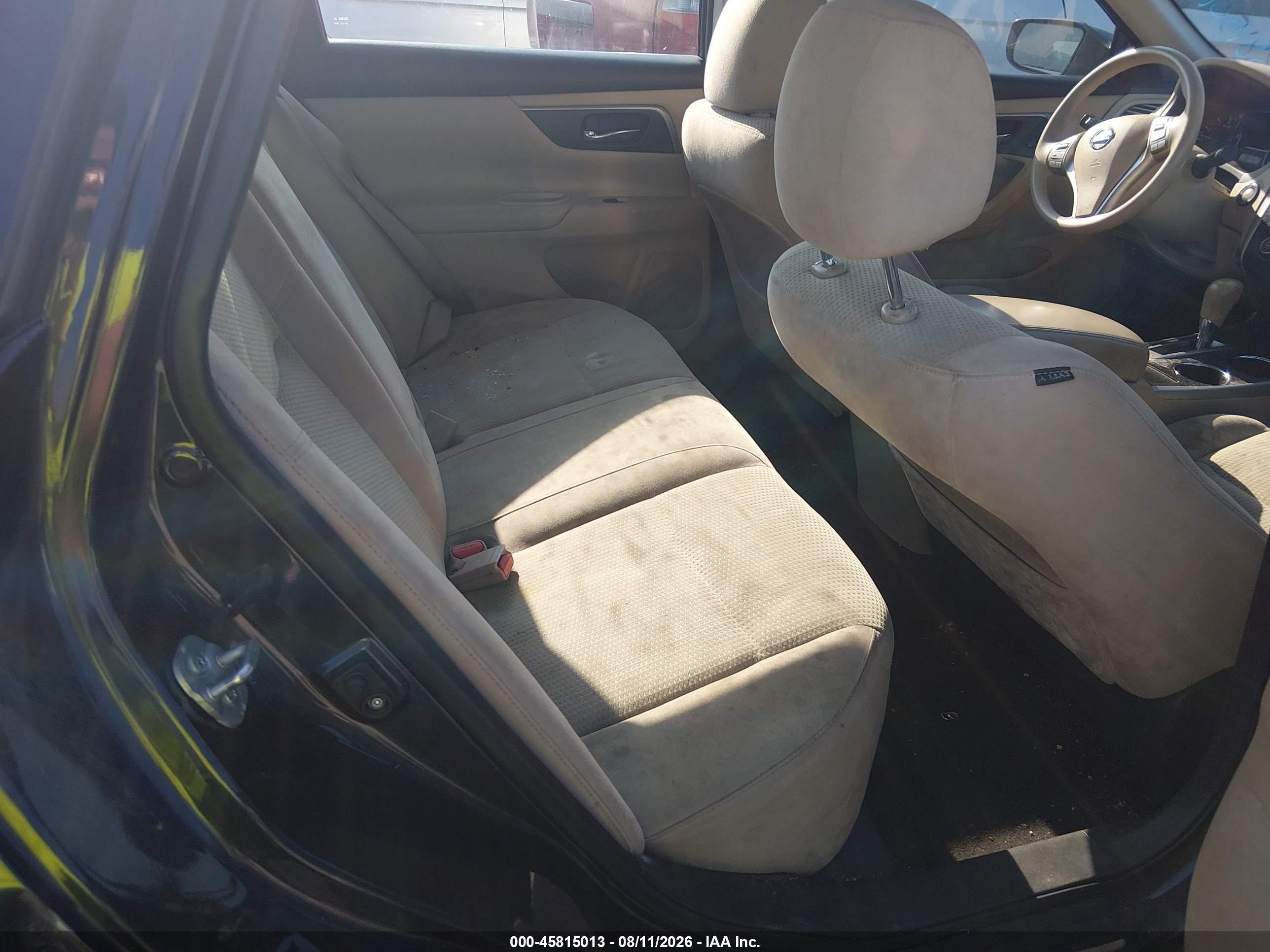 2015 Nissan Altima 2.5 S Black vin: 1N4AL3AP0FC492261