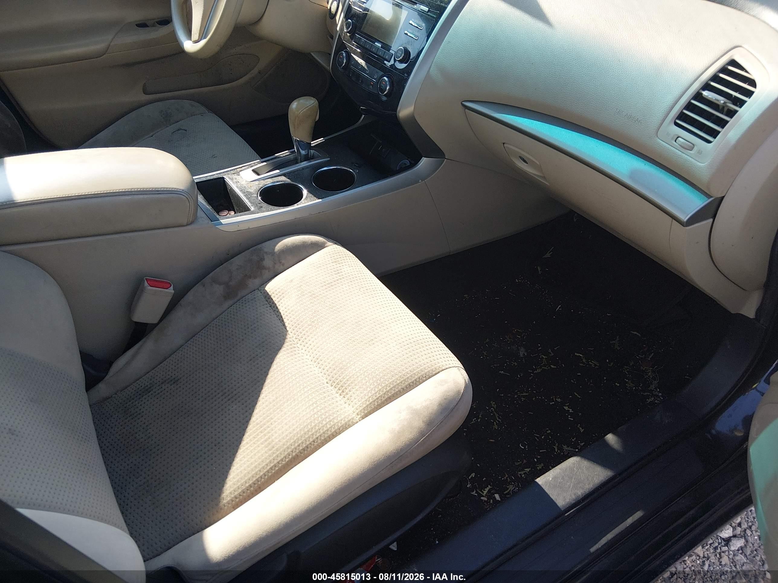 2015 Nissan Altima 2.5 S Black vin: 1N4AL3AP0FC492261