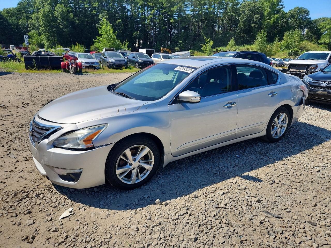 2015 Nissan Altima 2.5 Sl Silver vin: 1N4AL3AP0FC495550