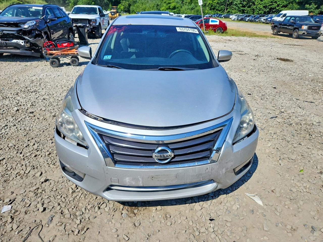 2015 Nissan Altima 2.5 Sl Silver vin: 1N4AL3AP0FC495550