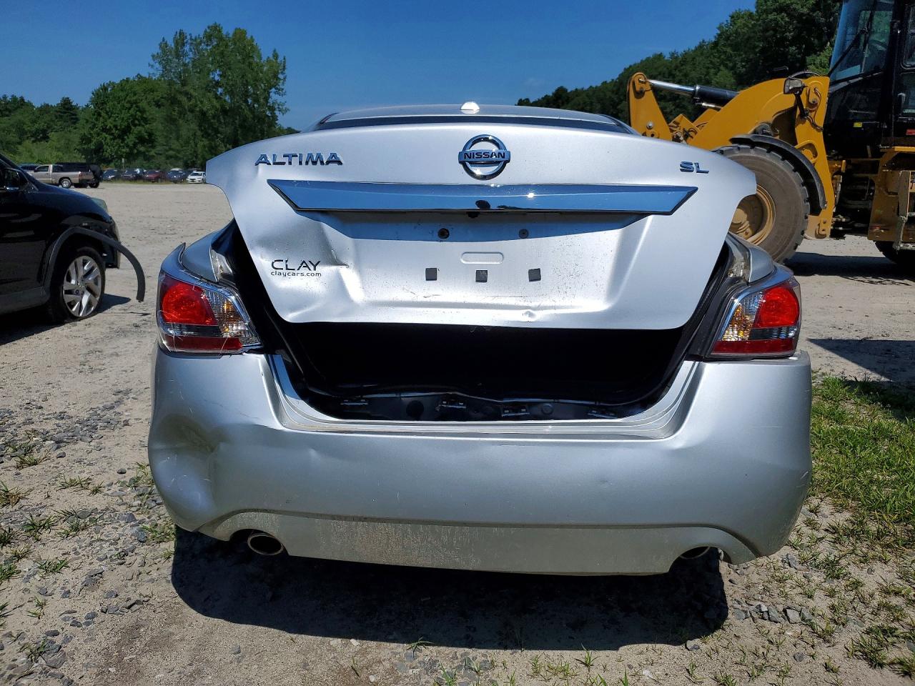 2015 Nissan Altima 2.5 Sl Silver vin: 1N4AL3AP0FC495550