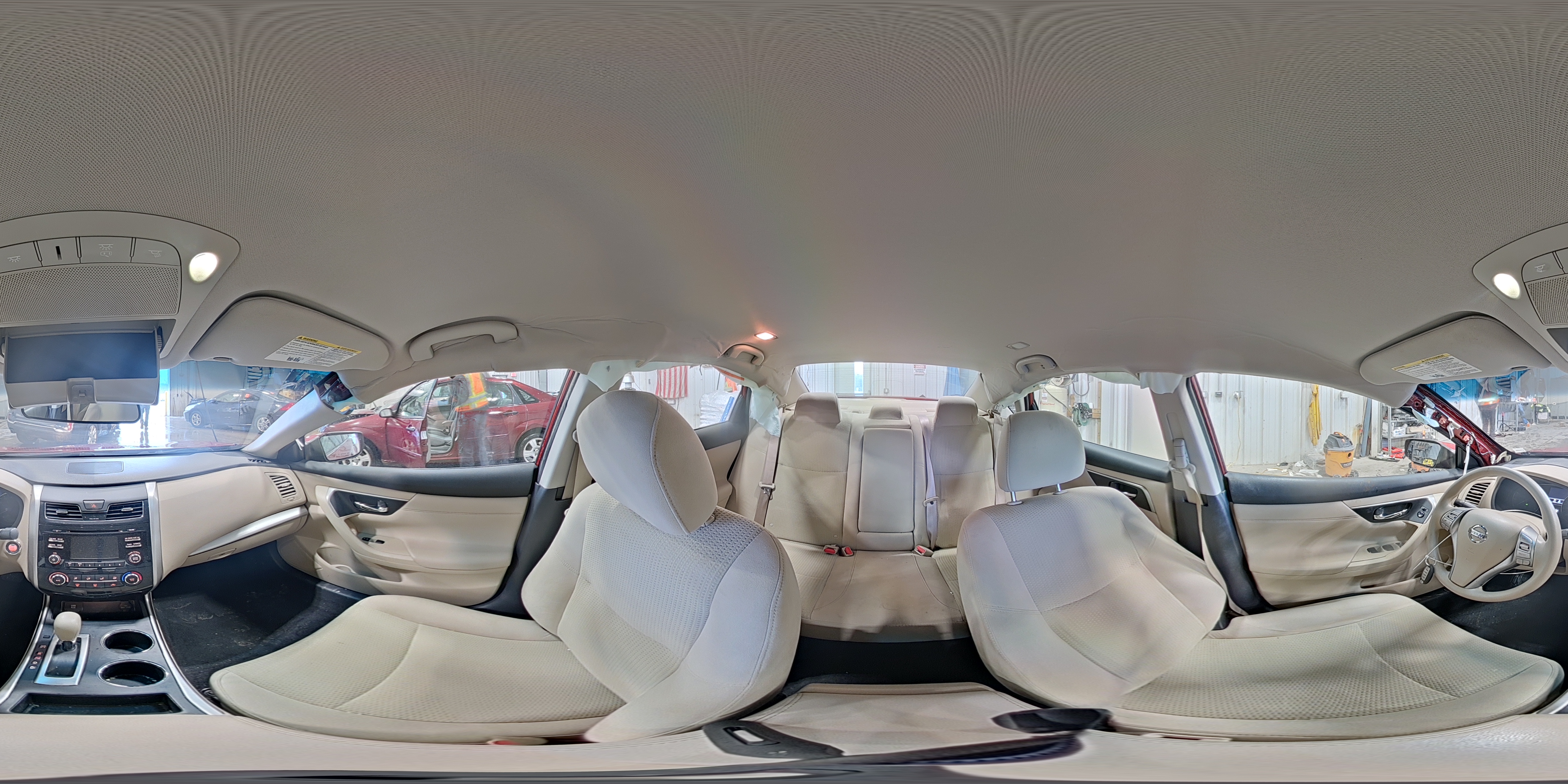 2015 Nissan Altima 2.5 S Красный vin: 1N4AL3AP0FC497928