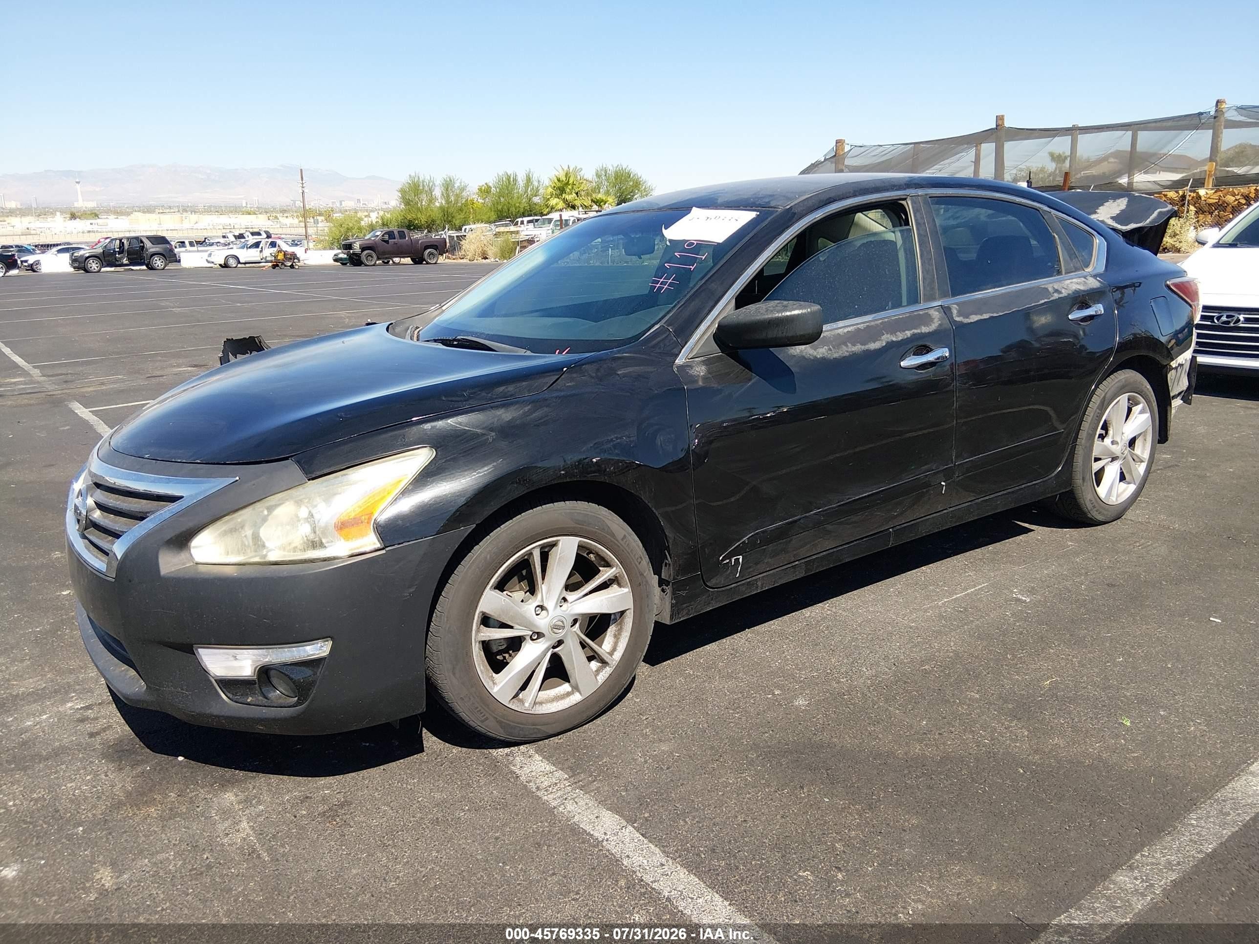 2015 Nissan Altima 2.5 Sv Black vin: 1N4AL3AP0FC573986