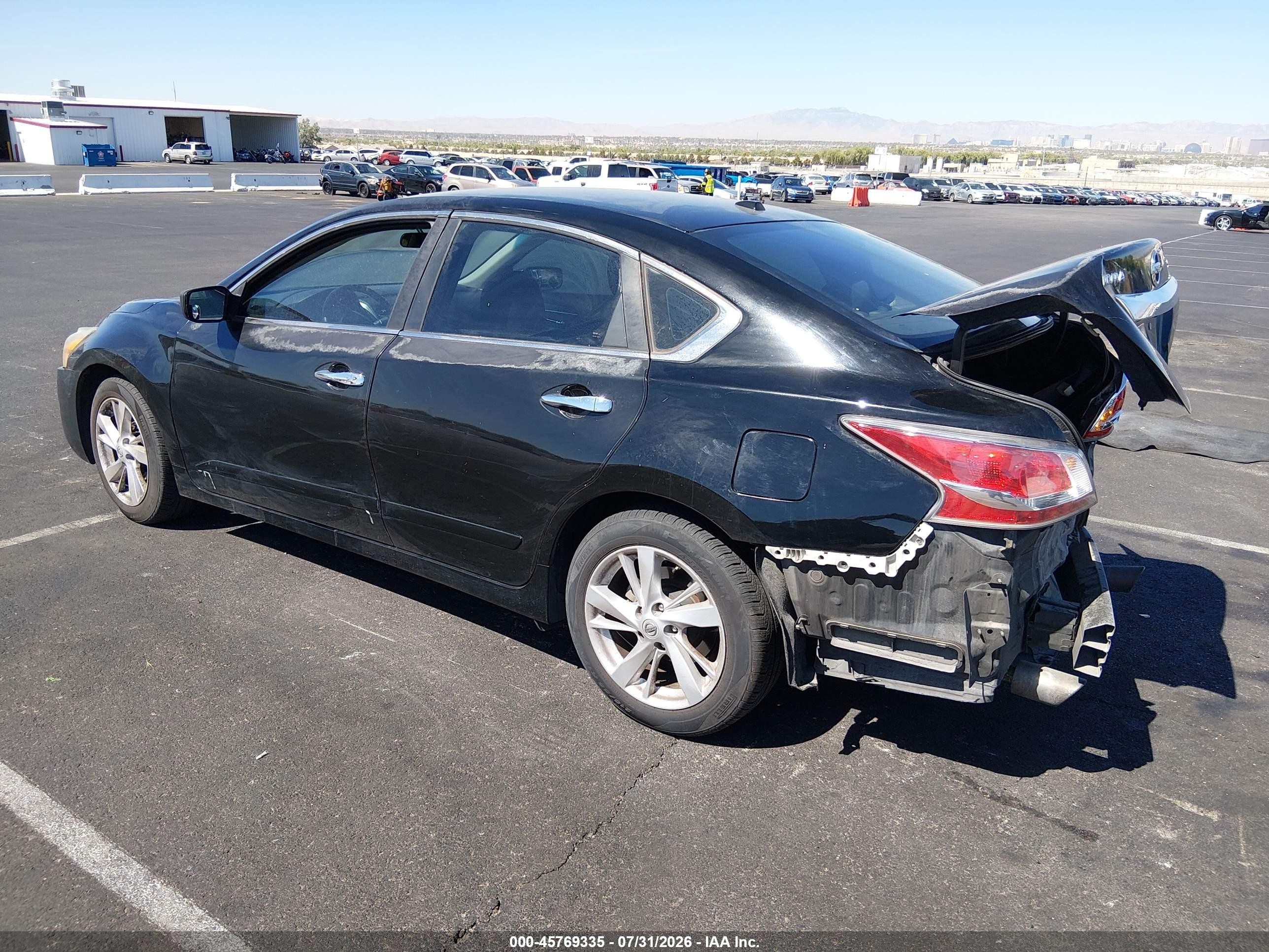 2015 Nissan Altima 2.5 Sv Black vin: 1N4AL3AP0FC573986