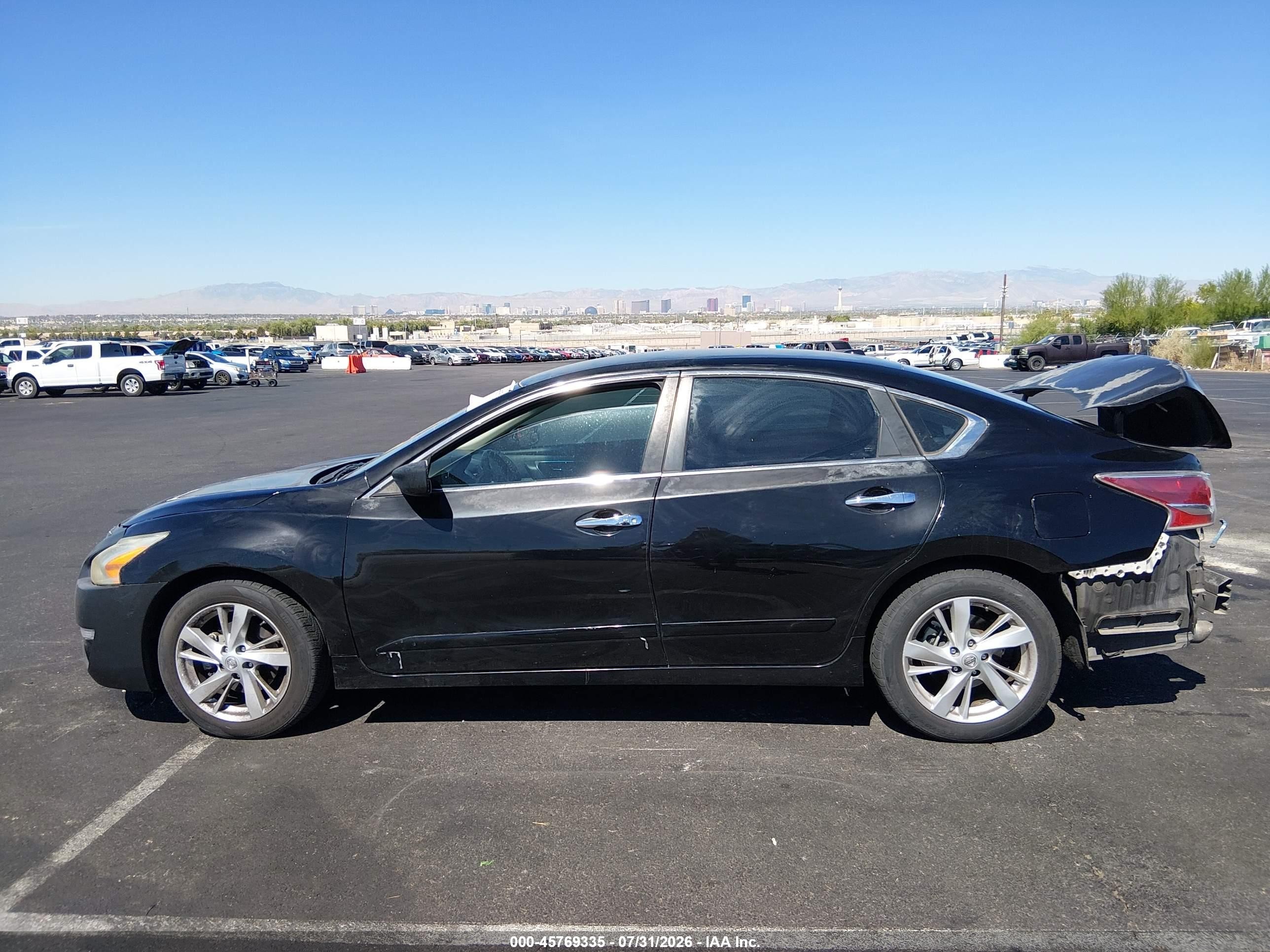 2015 Nissan Altima 2.5 Sv Black vin: 1N4AL3AP0FC573986