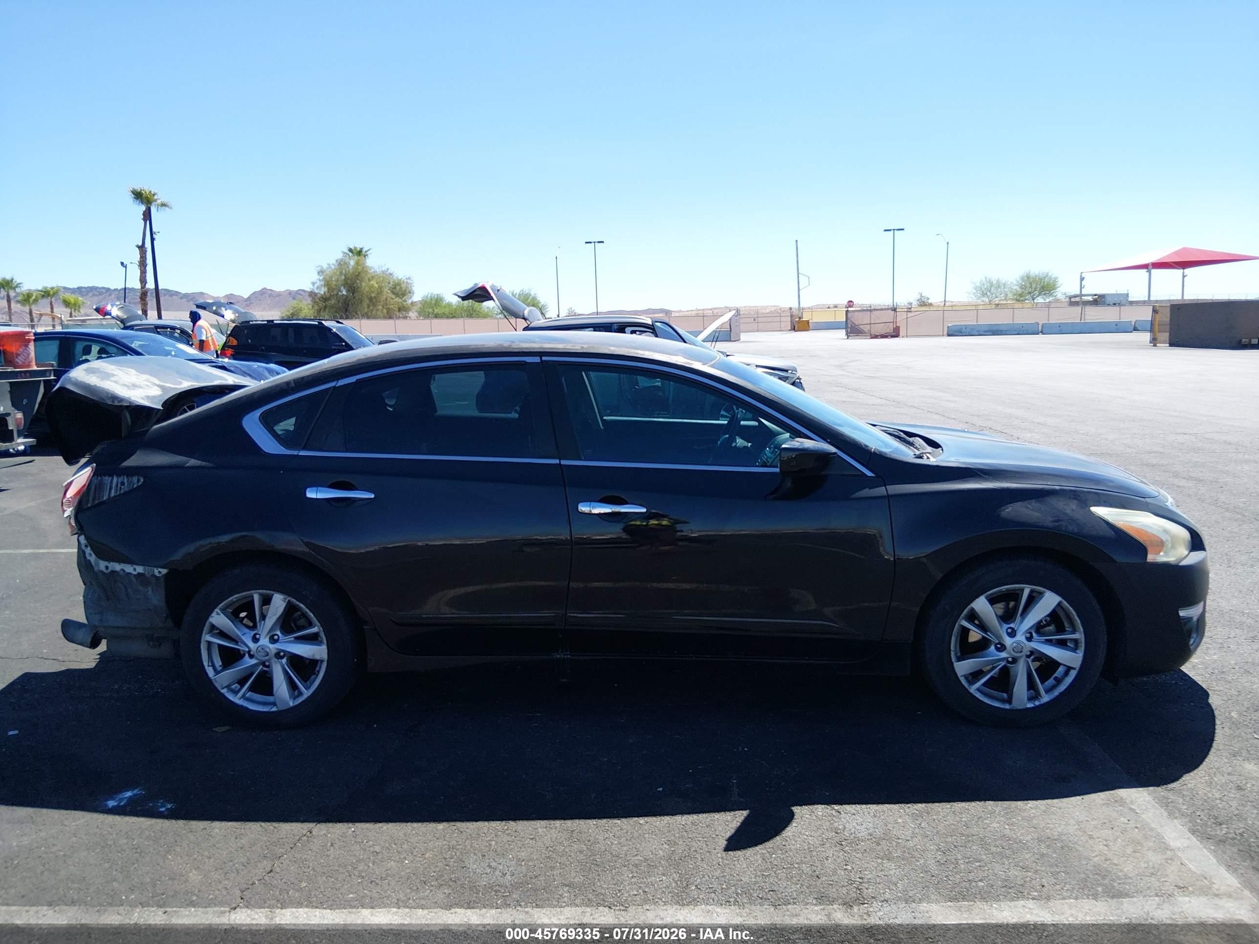 2015 Nissan Altima 2.5 Sv Black vin: 1N4AL3AP0FC573986