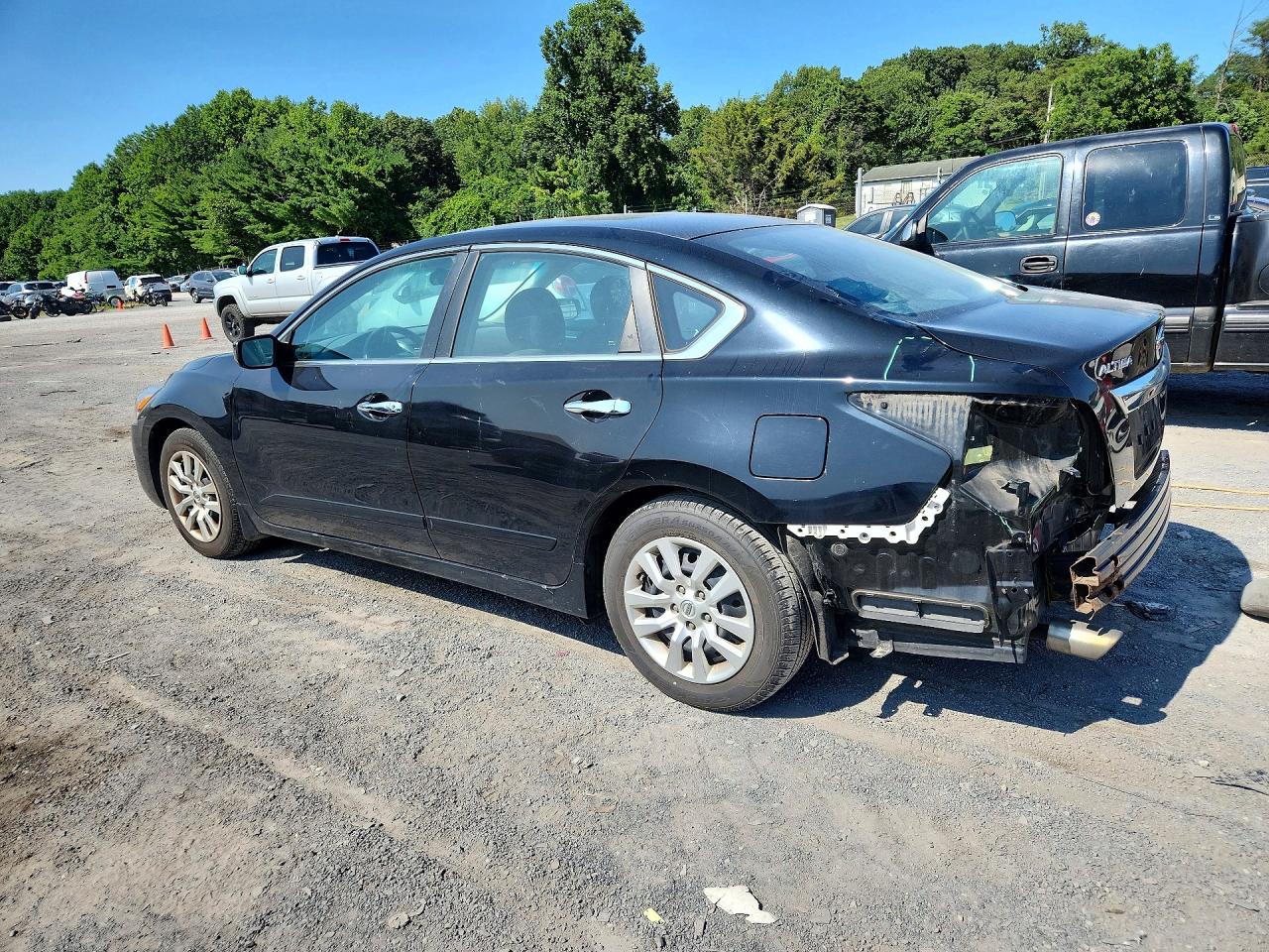 2015 Nissan Altima 2.5 S Black vin: 1N4AL3AP0FC585930