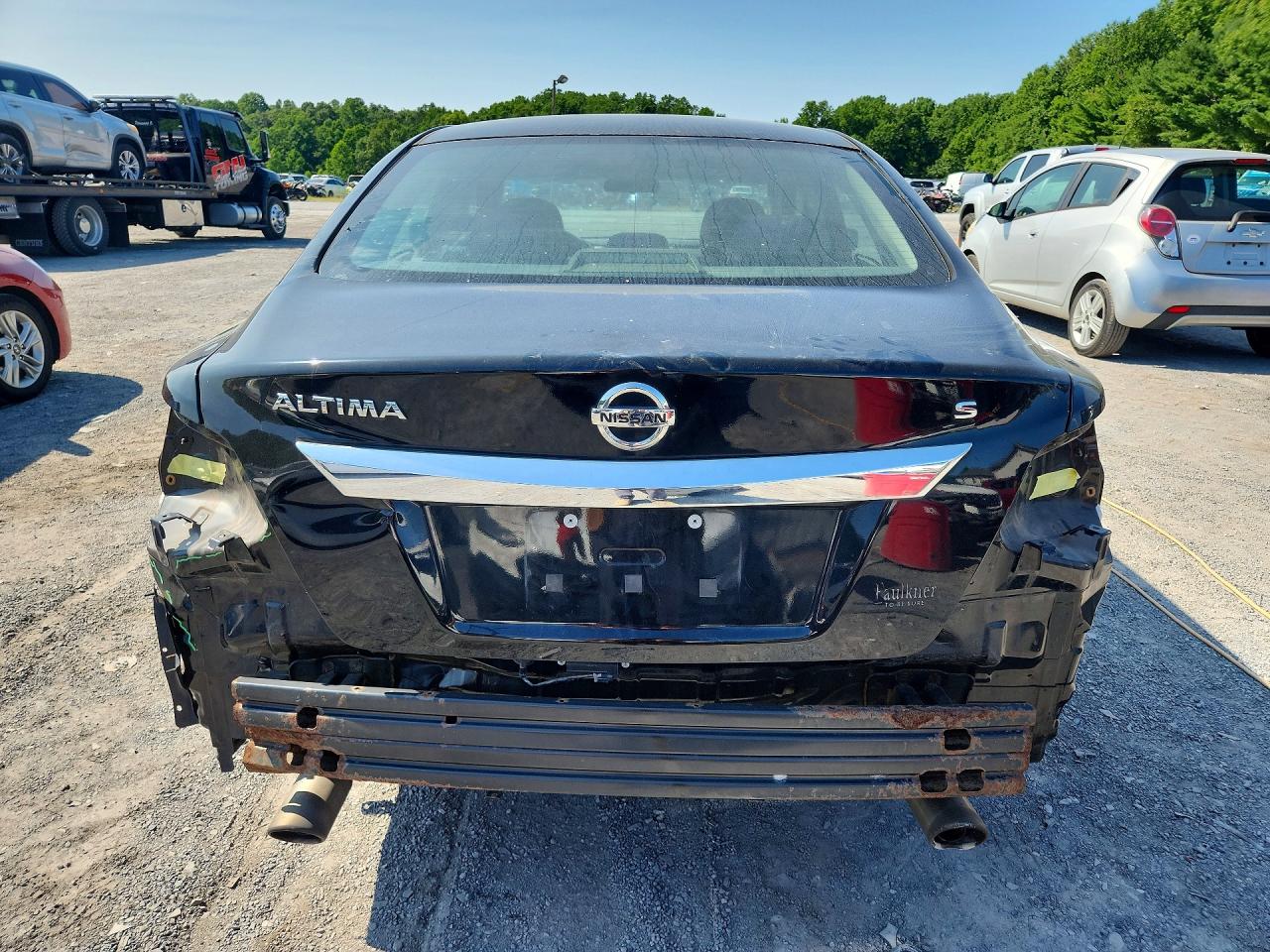 2015 Nissan Altima 2.5 S Black vin: 1N4AL3AP0FC585930