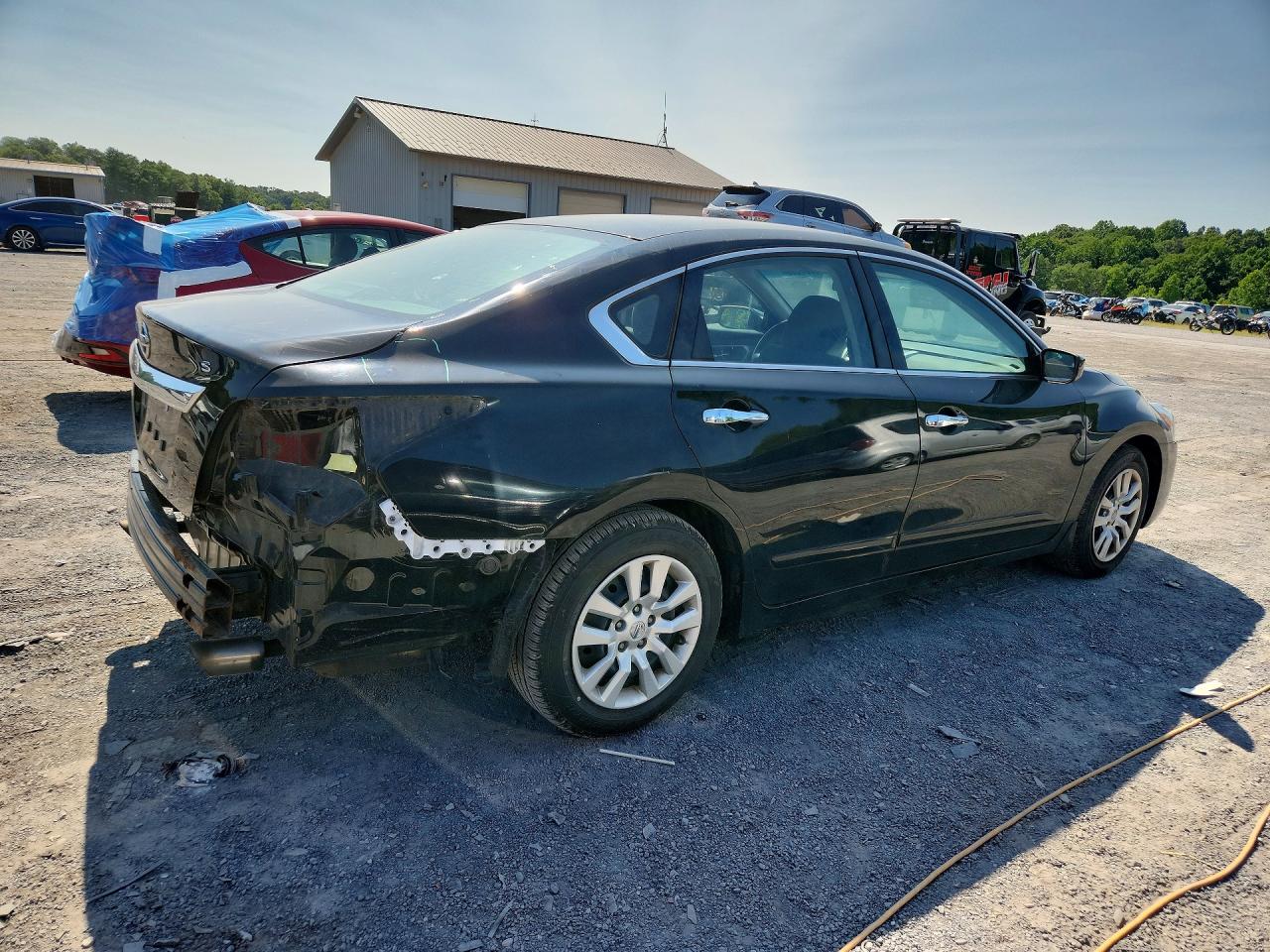 2015 Nissan Altima 2.5 S Black vin: 1N4AL3AP0FC585930