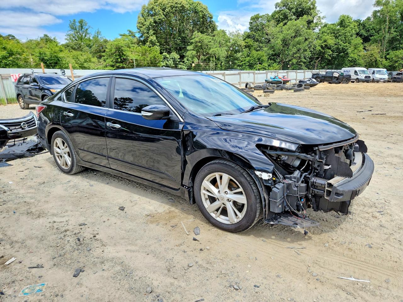 2015 Nissan Altima 2.5 Sv Black vin: 1N4AL3AP0FC586026