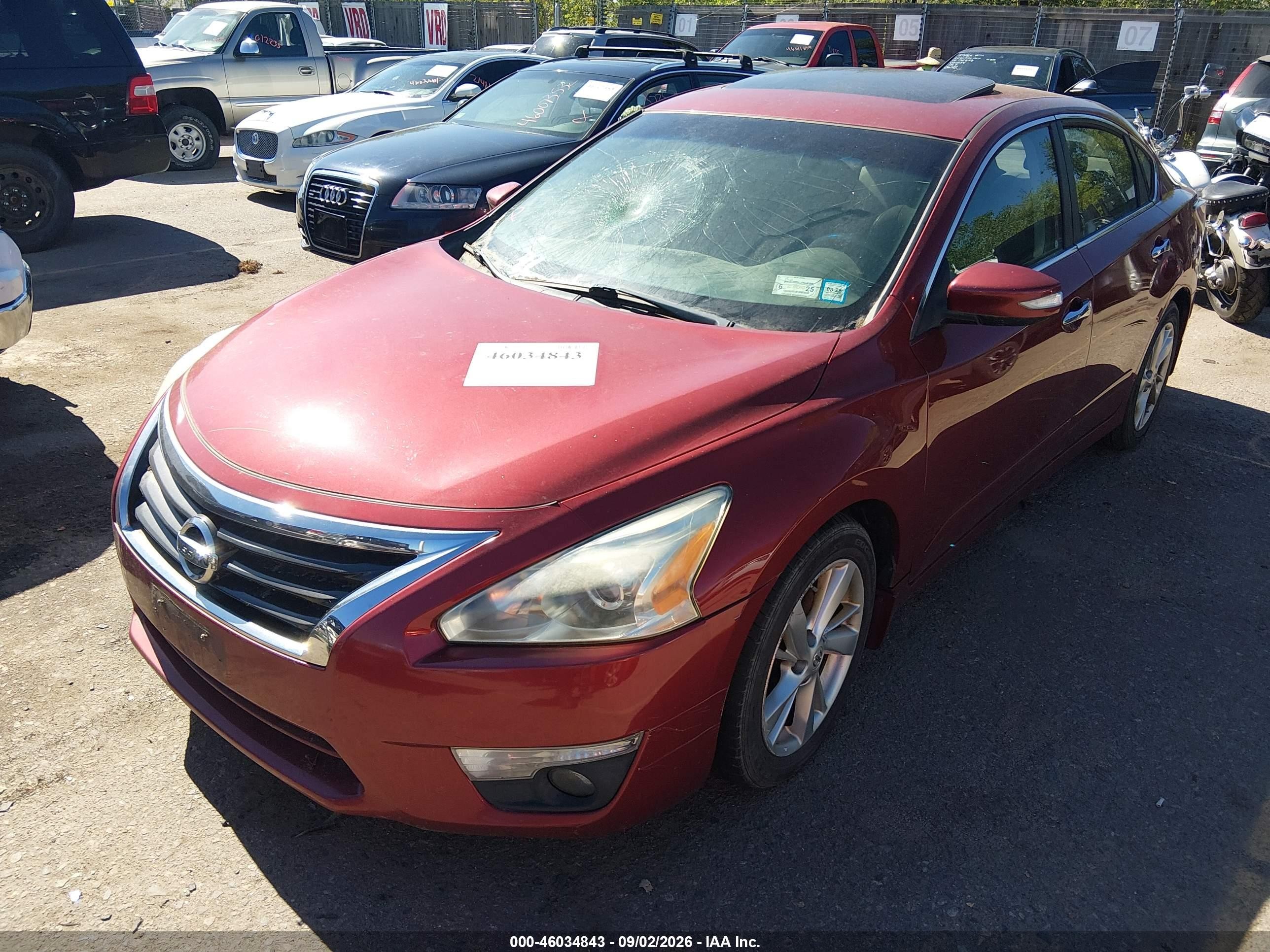 2015 Nissan Altima 2.5 Sl Red vin: 1N4AL3AP0FN302706