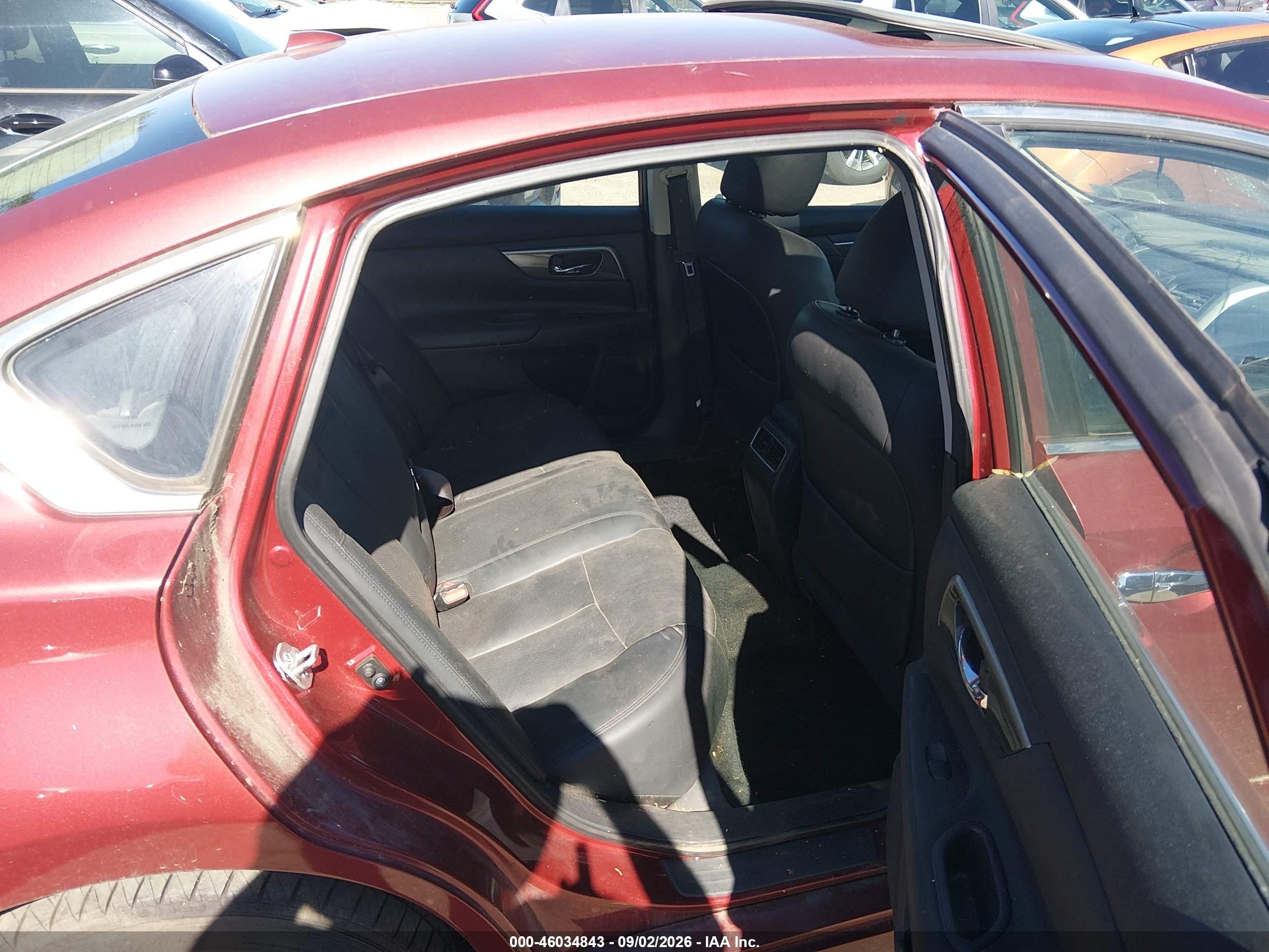 2015 Nissan Altima 2.5 Sl Red vin: 1N4AL3AP0FN302706