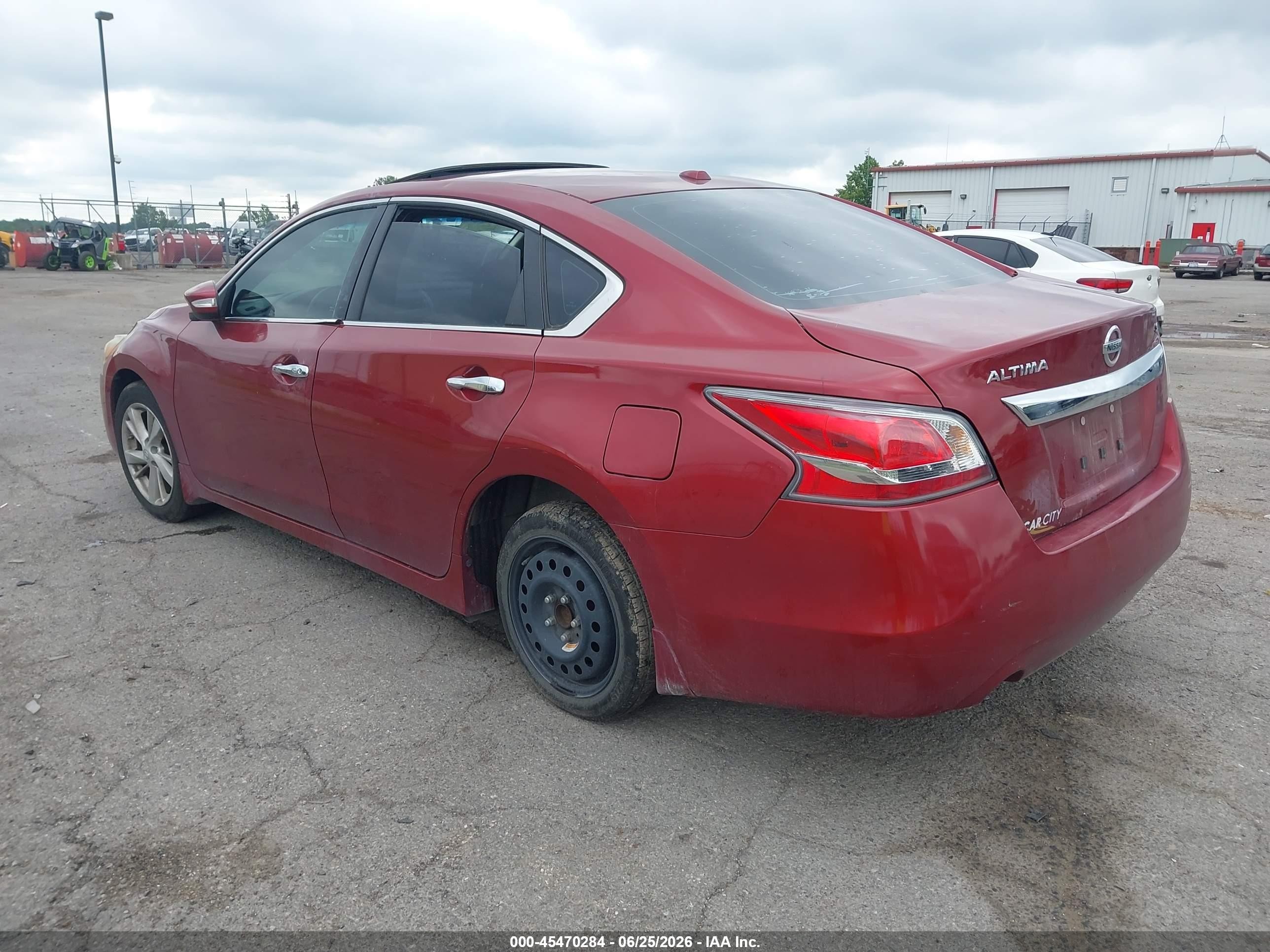 2015 Nissan Altima 2.5 Sl Red vin: 1N4AL3AP0FN308425