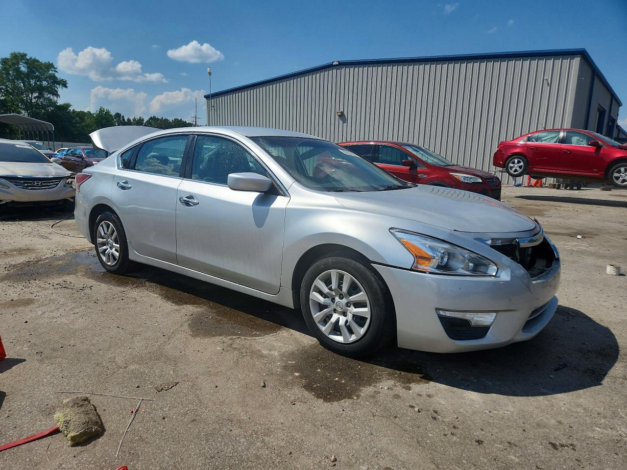 2015 Nissan Altima 2.5 S Silver vin: 1N4AL3AP0FN313348