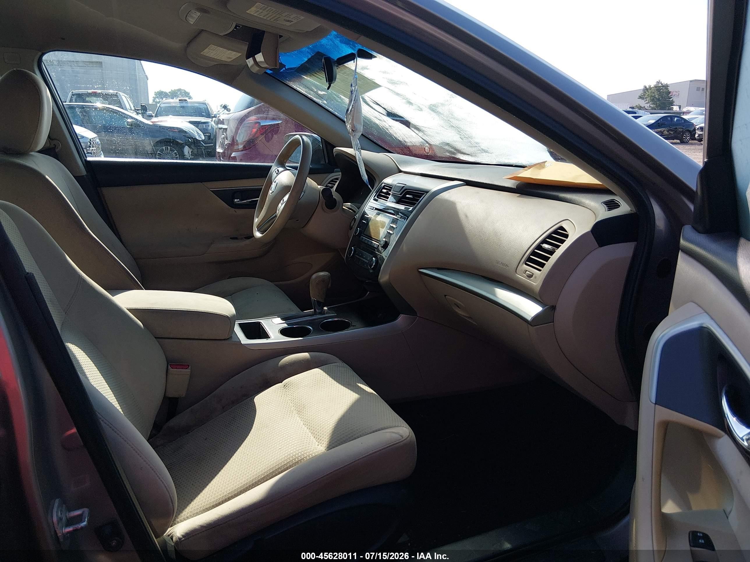 2015 Nissan Altima 2.5/2.5 S/2.5 Sl/2.5 Sv Серый vin: 1N4AL3AP0FN314077