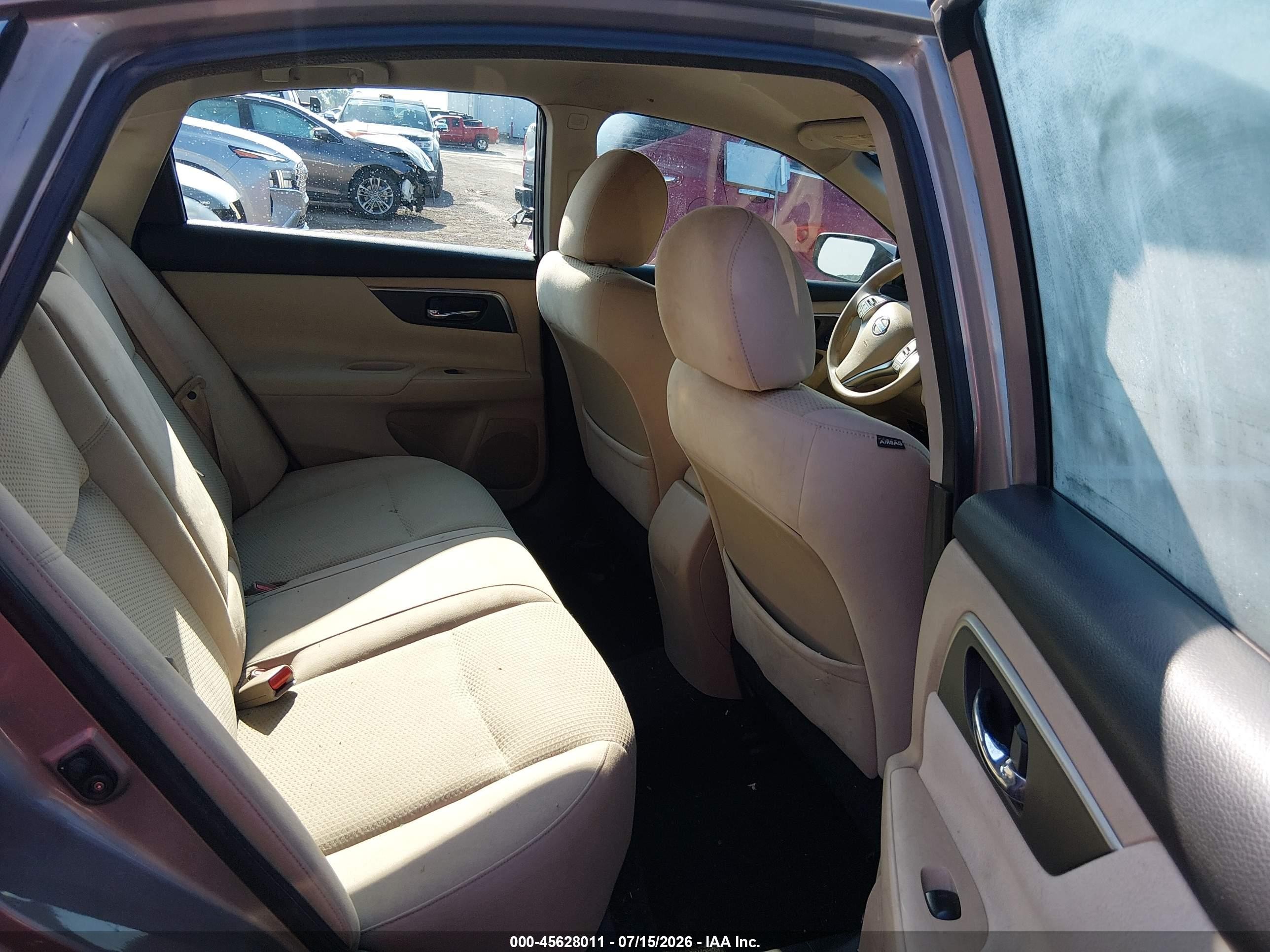 2015 Nissan Altima 2.5/2.5 S/2.5 Sl/2.5 Sv Серый vin: 1N4AL3AP0FN314077