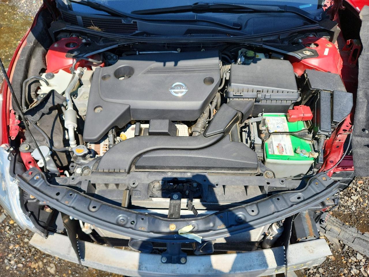 2015 Nissan Altima 2.5 S Красный vin: 1N4AL3AP0FN318985
