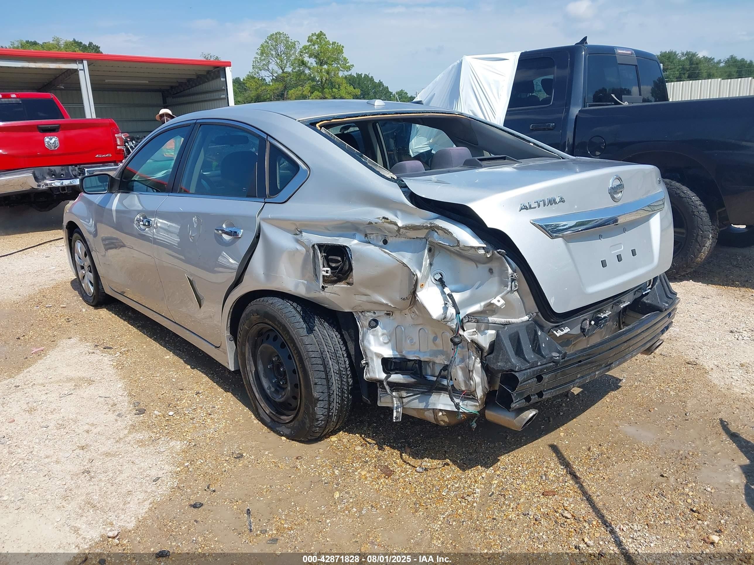 2015 Nissan Altima 2.5/2.5 S/2.5 Sl/2.5 Sv Silver vin: 1N4AL3AP0FN320168