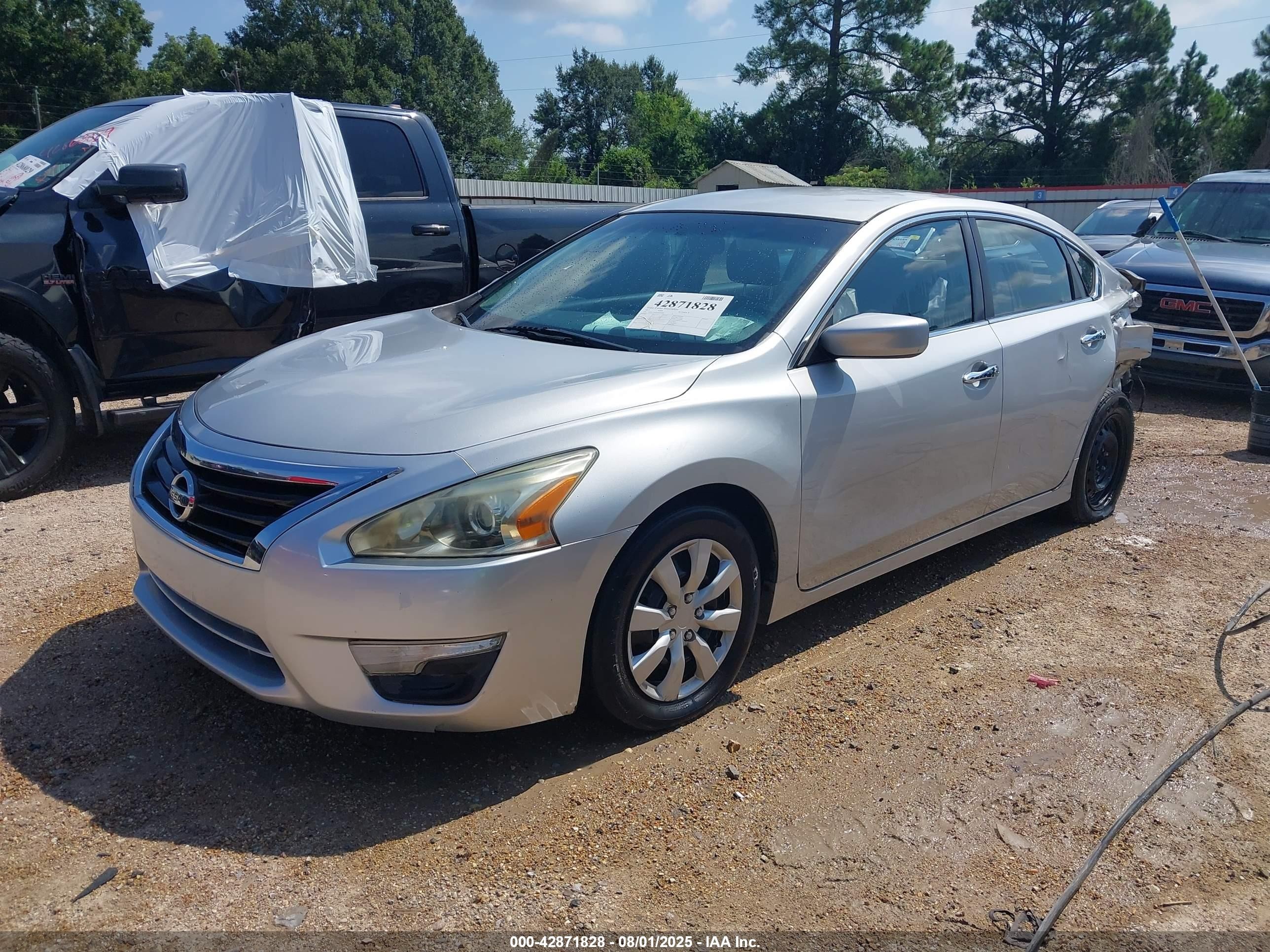 2015 Nissan Altima 2.5/2.5 S/2.5 Sl/2.5 Sv Silver vin: 1N4AL3AP0FN320168