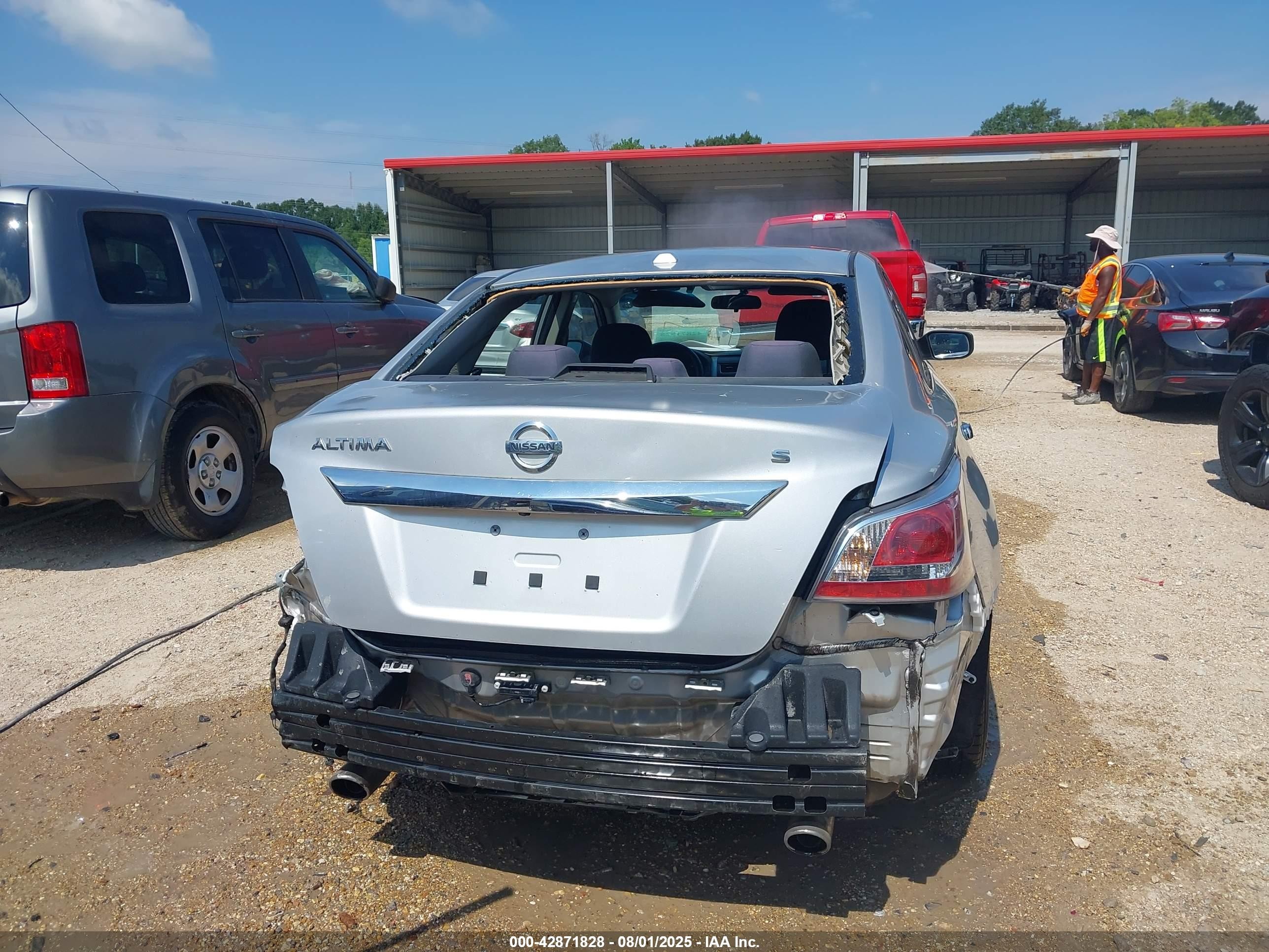 2015 Nissan Altima 2.5/2.5 S/2.5 Sl/2.5 Sv Silver vin: 1N4AL3AP0FN320168