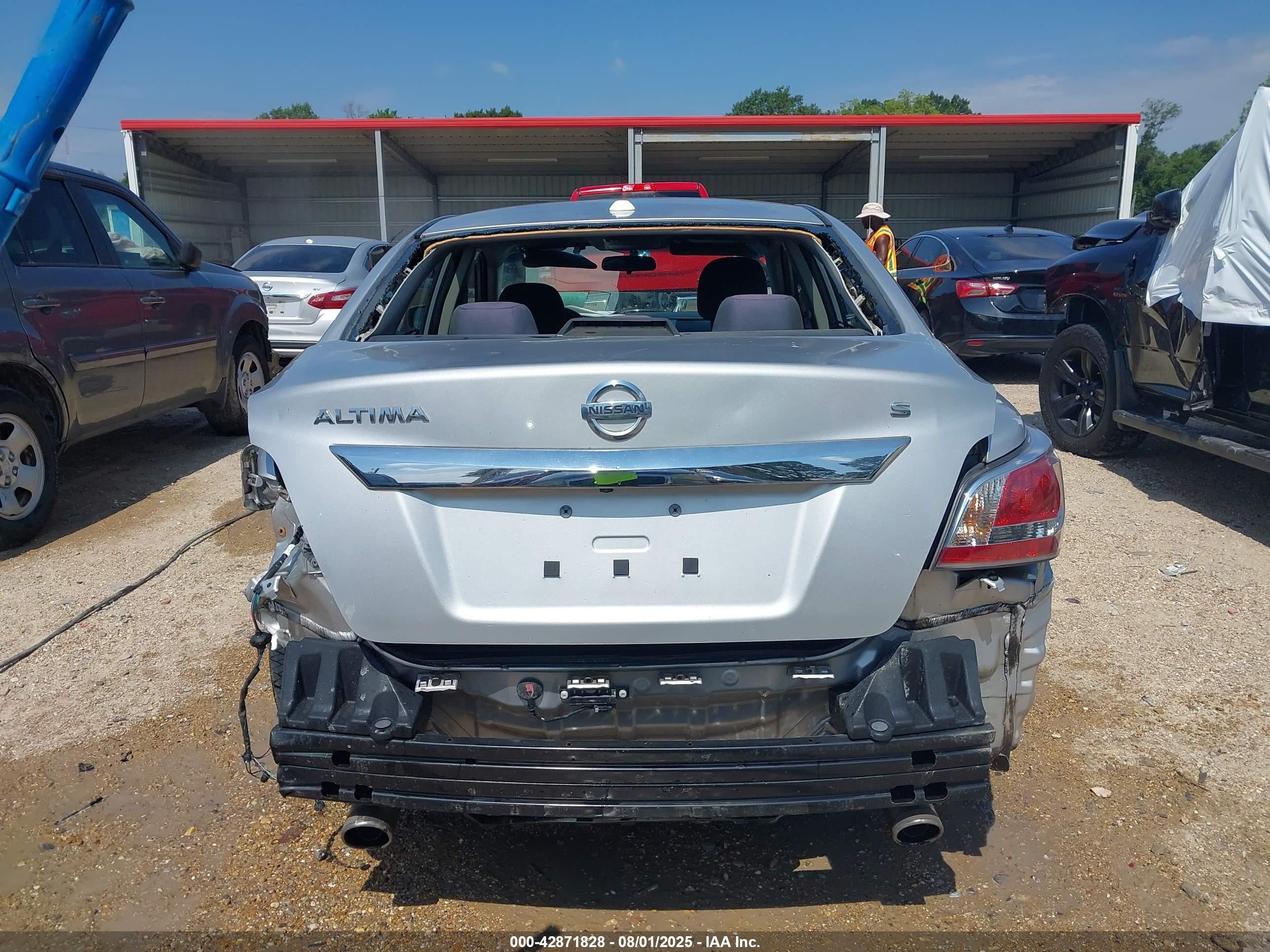 2015 Nissan Altima 2.5/2.5 S/2.5 Sl/2.5 Sv Silver vin: 1N4AL3AP0FN320168