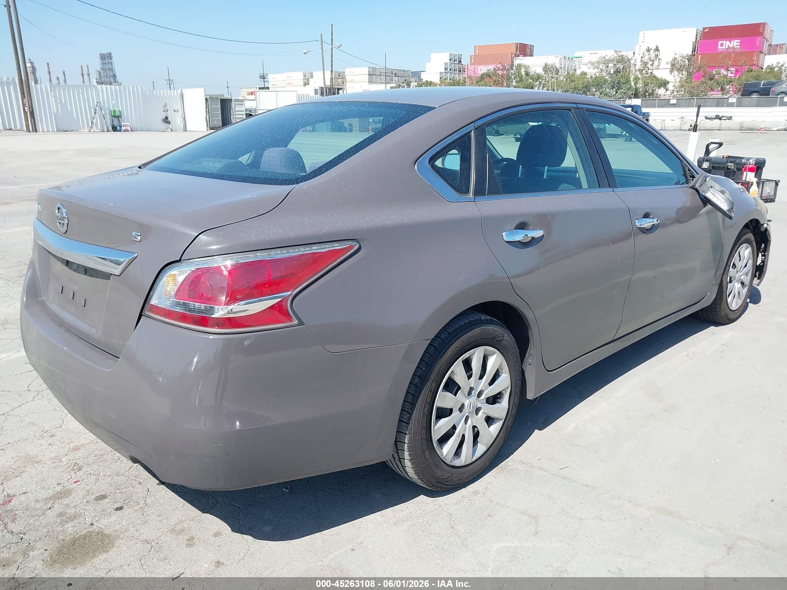 2015 Nissan Altima 2.5/2.5 S/2.5 Sl/2.5 Sv Gray vin: 1N4AL3AP0FN340730