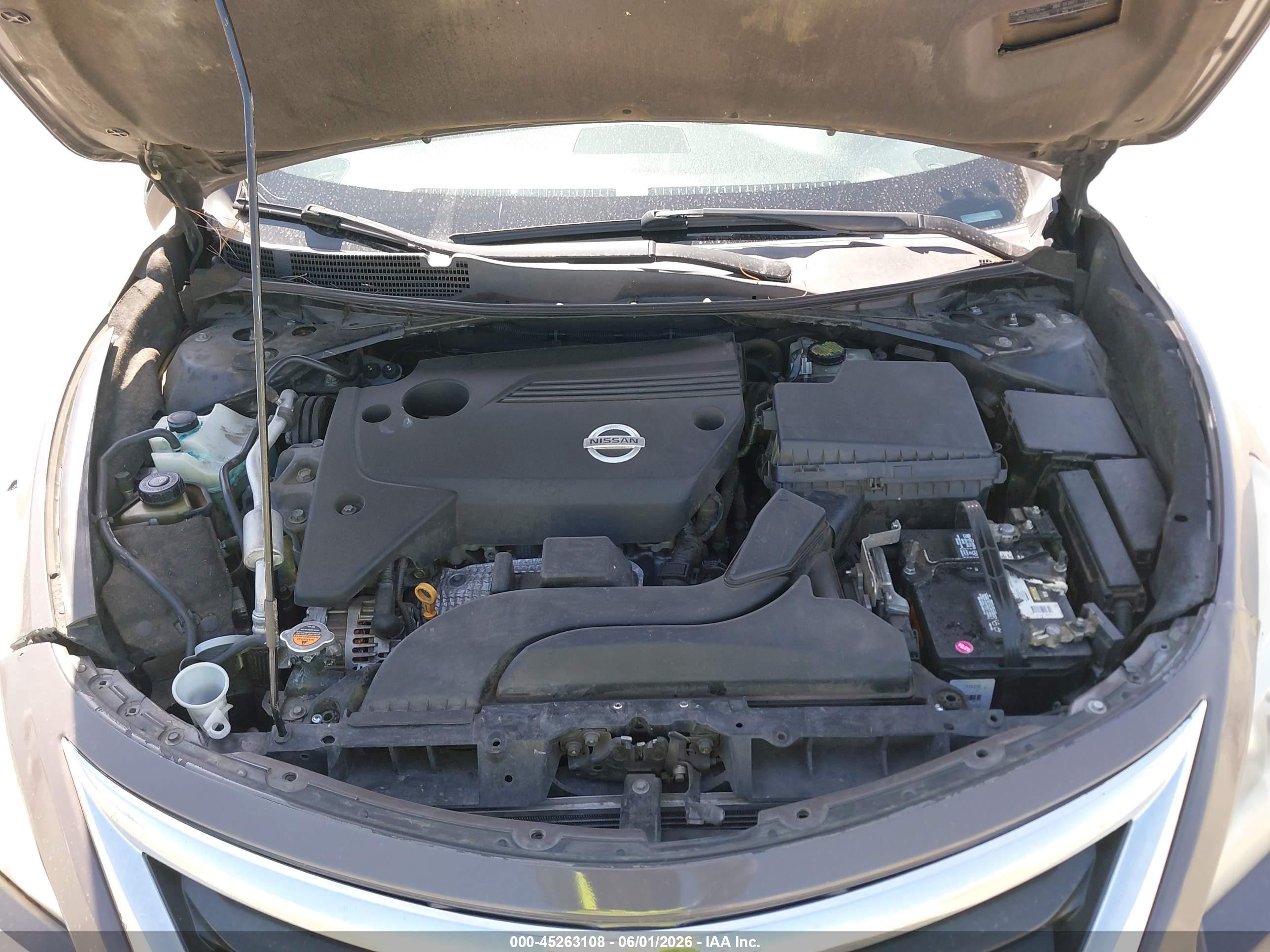 2015 Nissan Altima 2.5/2.5 S/2.5 Sl/2.5 Sv Gray vin: 1N4AL3AP0FN340730