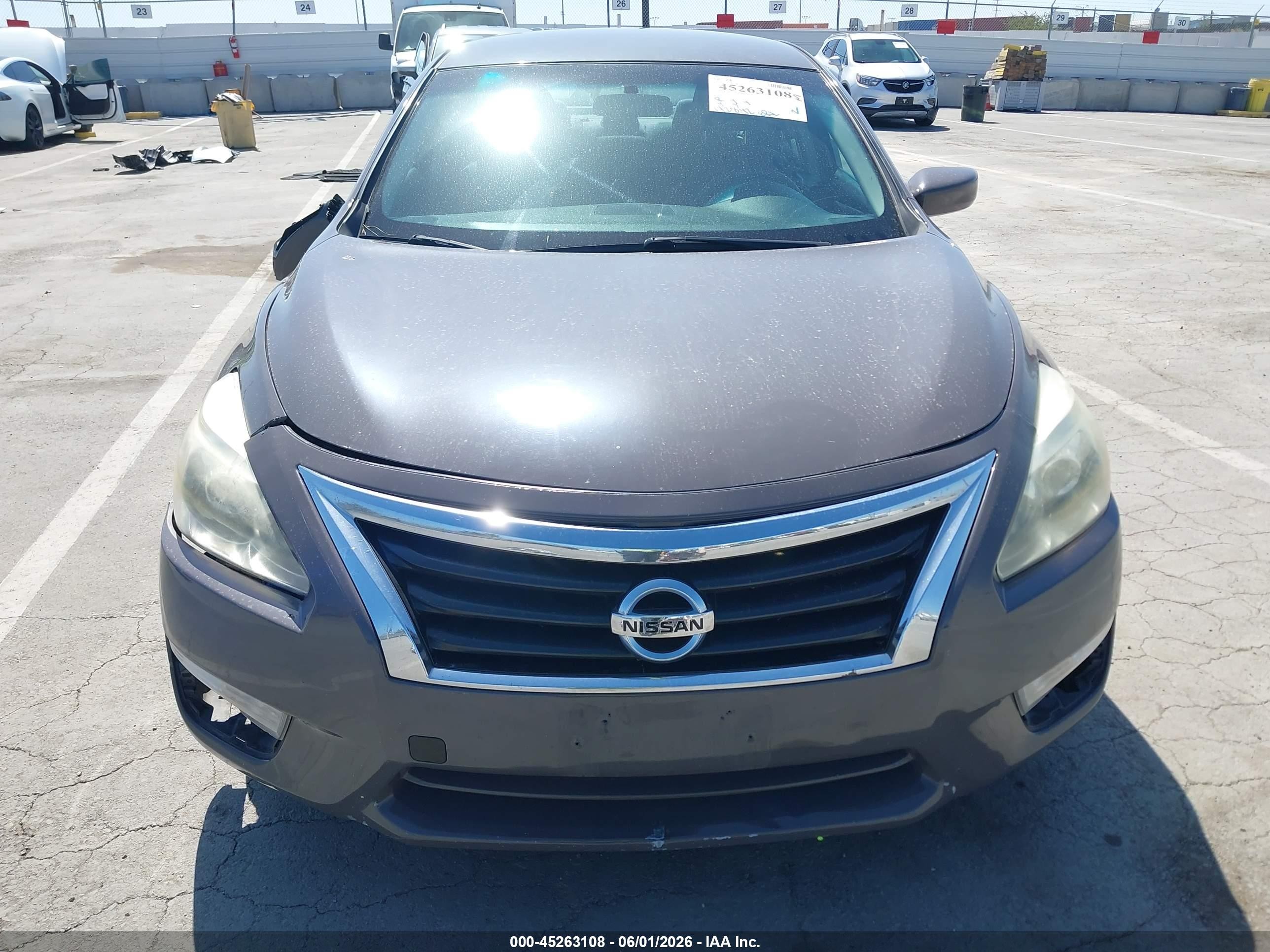 2015 Nissan Altima 2.5/2.5 S/2.5 Sl/2.5 Sv Gray vin: 1N4AL3AP0FN340730