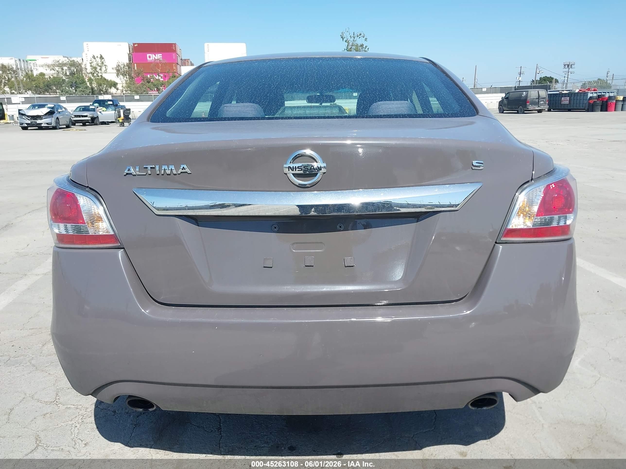 2015 Nissan Altima 2.5/2.5 S/2.5 Sl/2.5 Sv Gray vin: 1N4AL3AP0FN340730