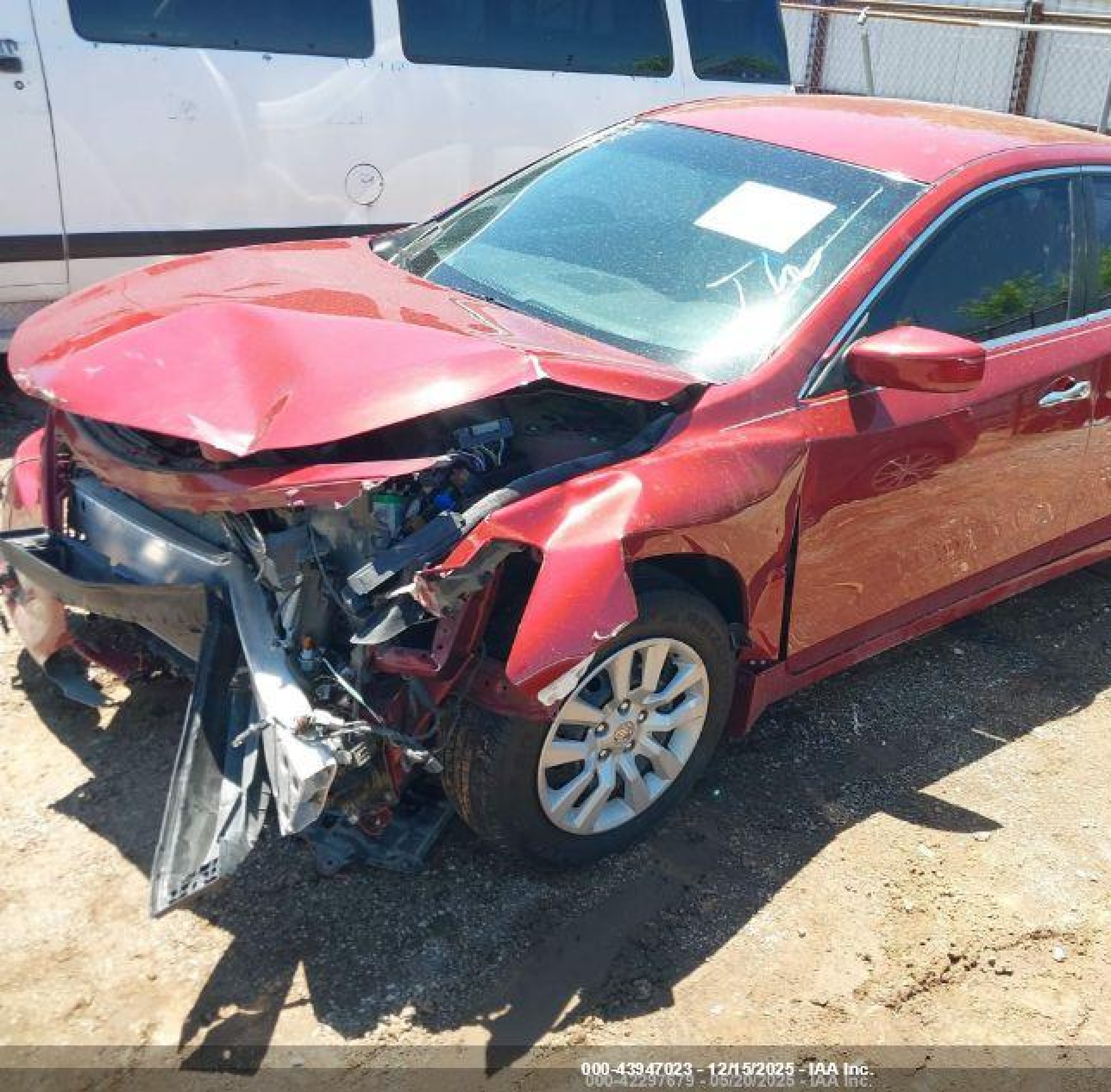 2015 Nissan Altima 2.5 S Red vin: 1N4AL3AP0FN340775