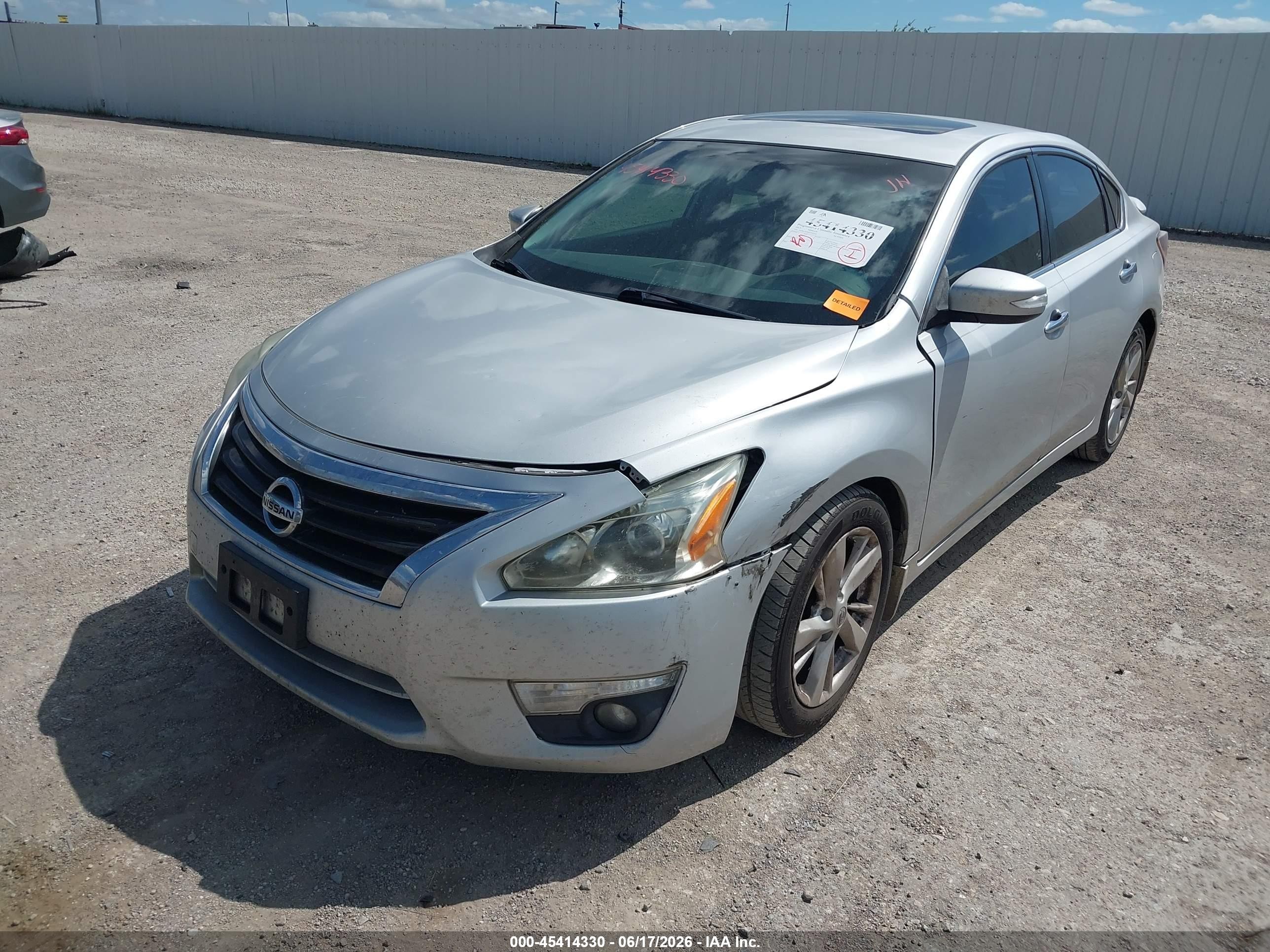 2015 Nissan Altima 2.5 Sl Silver vin: 1N4AL3AP0FN343224