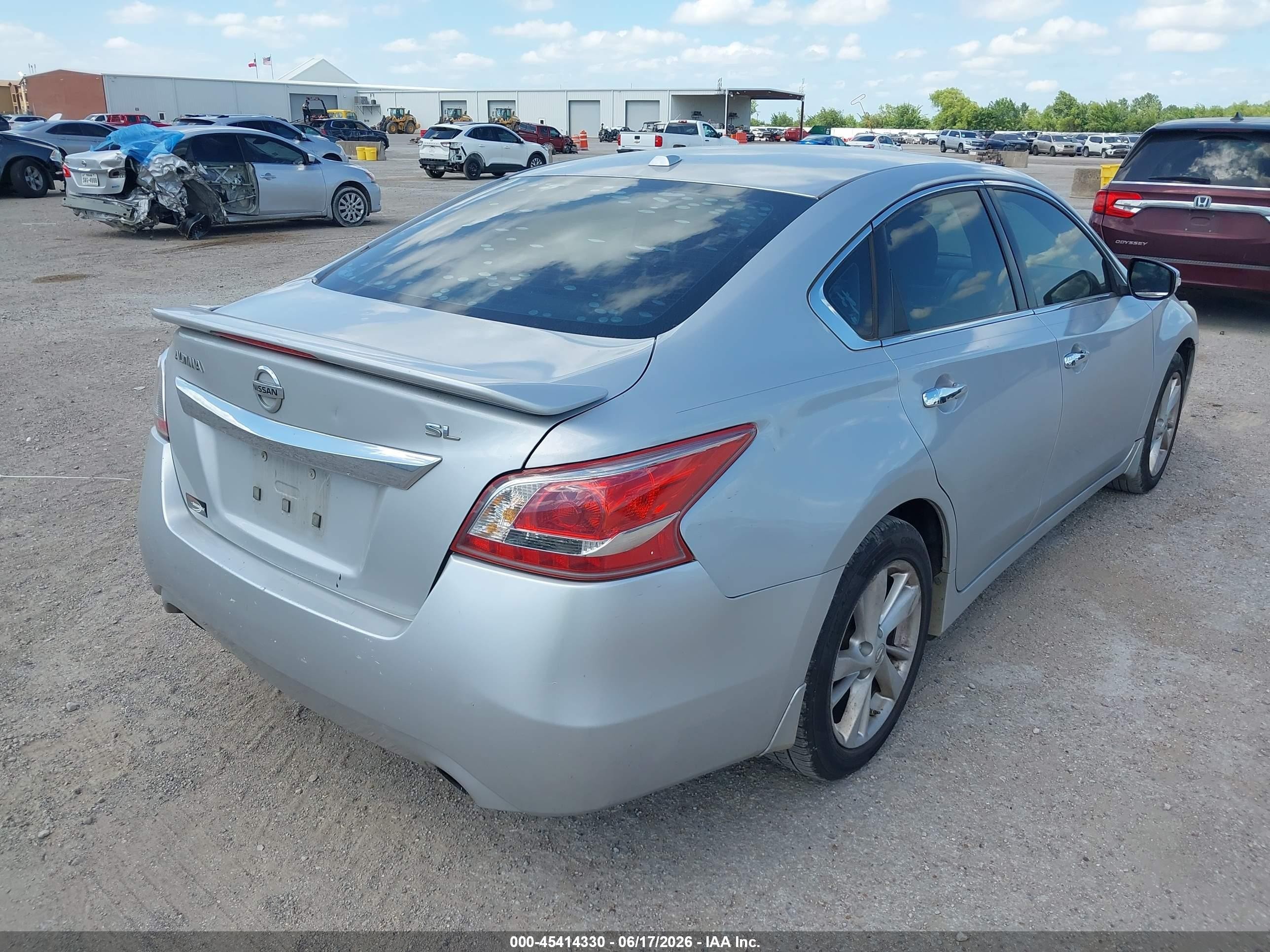 2015 Nissan Altima 2.5 Sl Silver vin: 1N4AL3AP0FN343224
