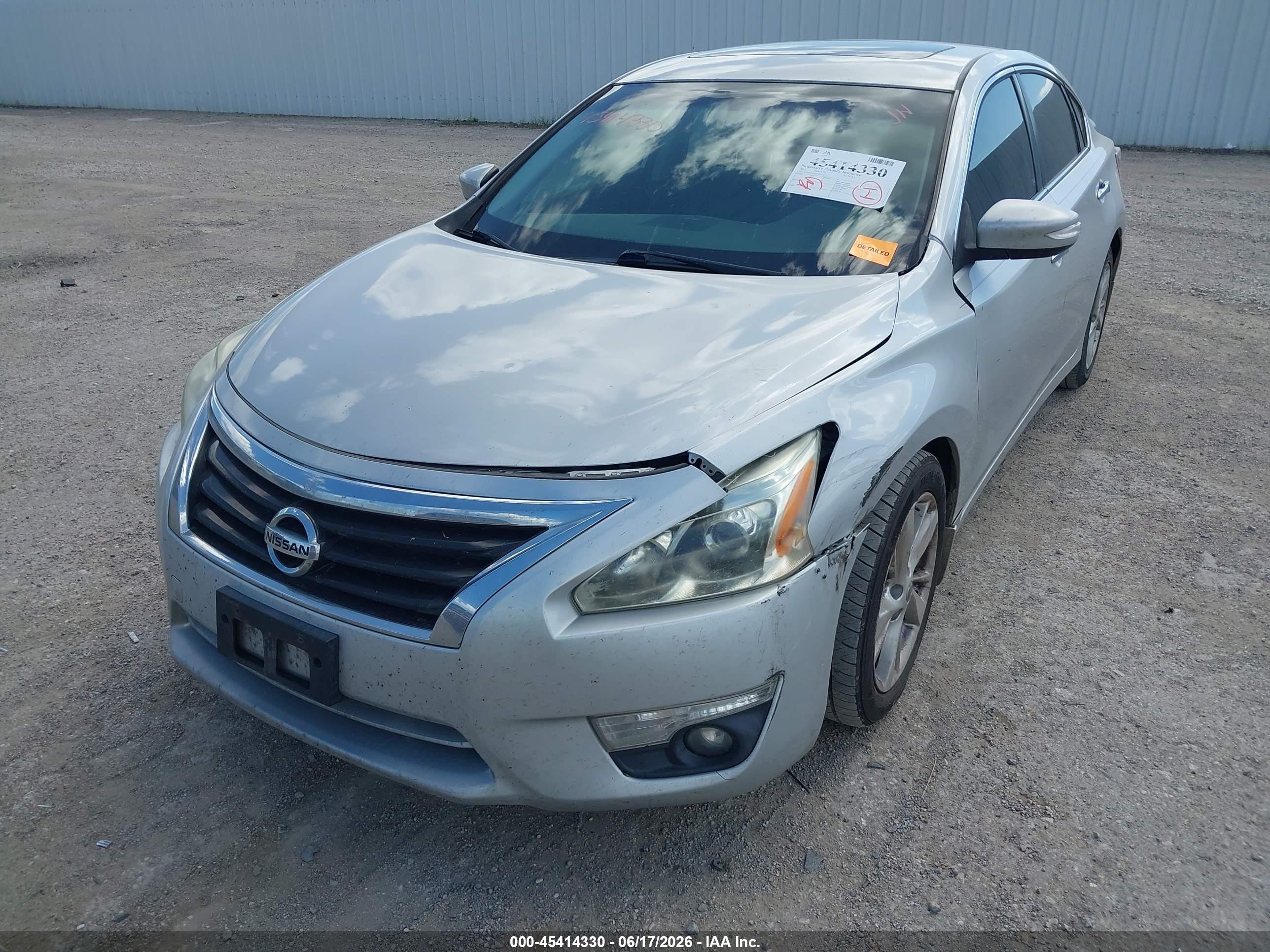 2015 Nissan Altima 2.5 Sl Silver vin: 1N4AL3AP0FN343224