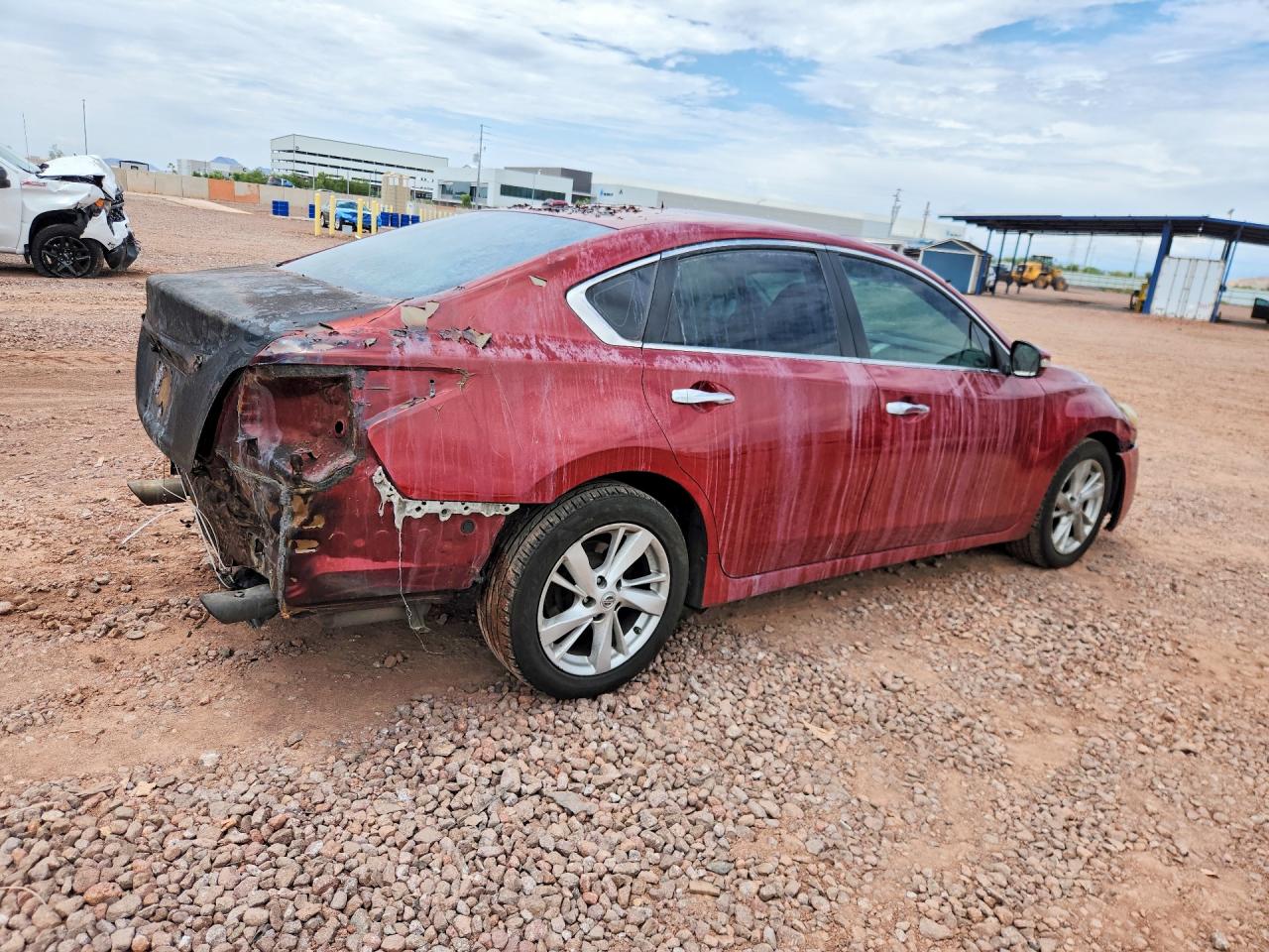 2015 Nissan Altima 2.5 Sl Red vin: 1N4AL3AP0FN343238