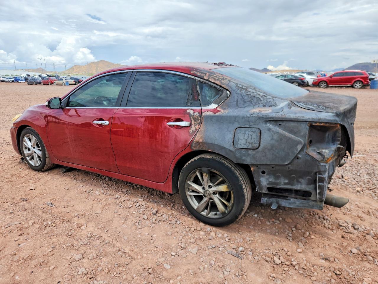 2015 Nissan Altima 2.5 Sl Red vin: 1N4AL3AP0FN343238