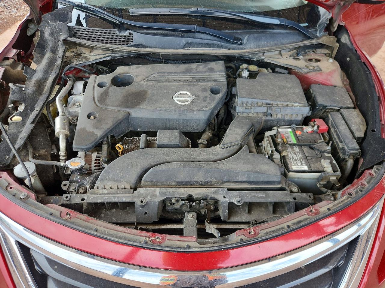 2015 Nissan Altima 2.5 Sl Red vin: 1N4AL3AP0FN343238