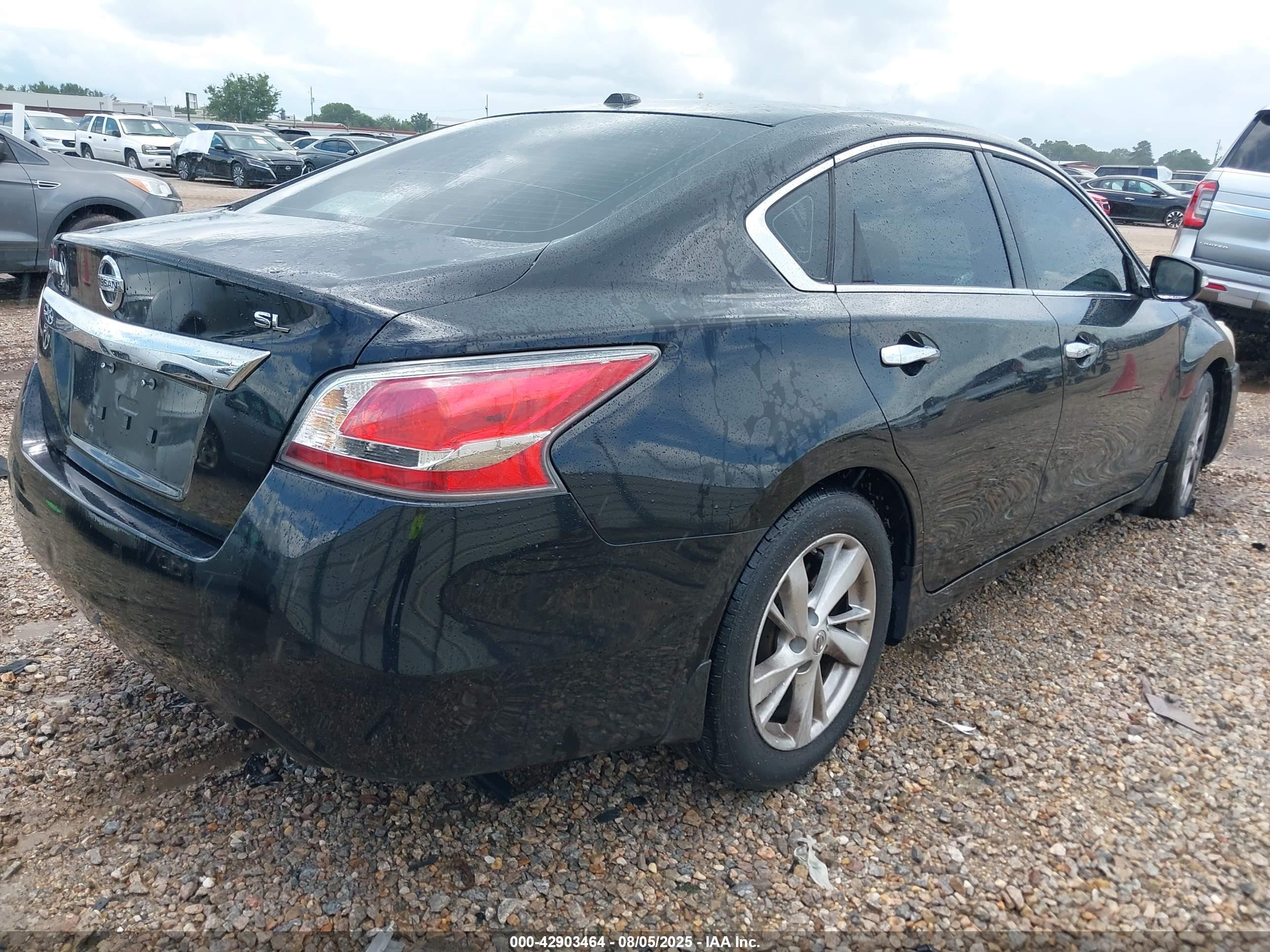 2015 Nissan Altima 2.5 Sl Черный vin: 1N4AL3AP0FN355213
